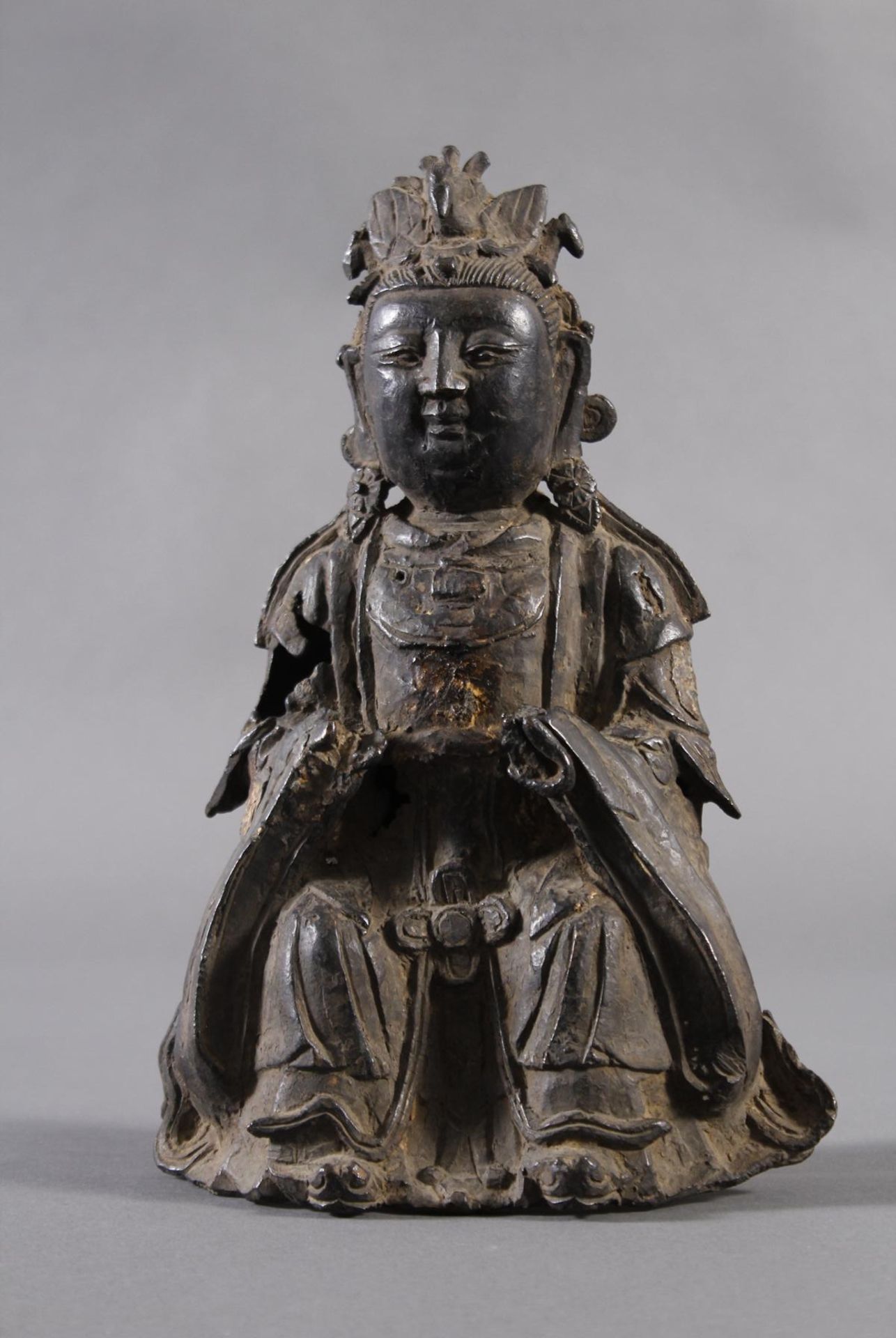 Bronze Buddha / Guanyin, China Ming-Dynastie