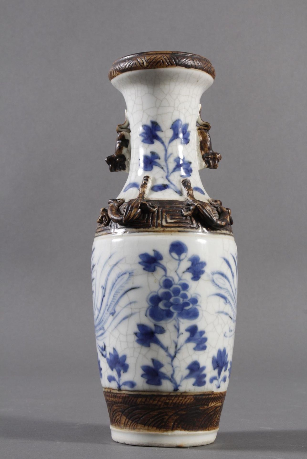 Porzellan Ziervase, China um 1900 - Bild 3 aus 5