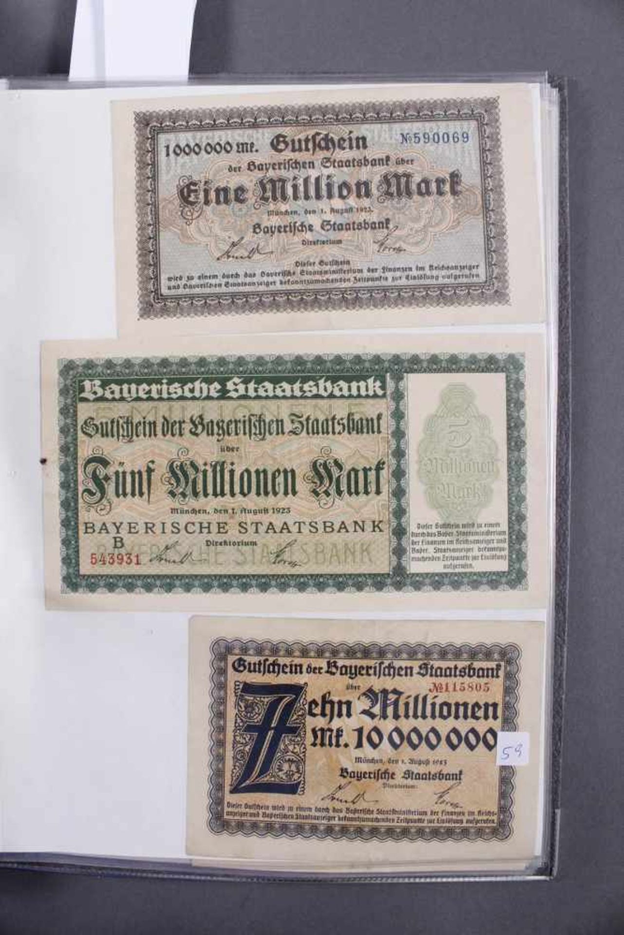 Notgeldsammlung Rheinland-PfalzInsgesamt über 180 Banknoten. Notgeld aus den Städten: Annweiler, - Bild 15 aus 22