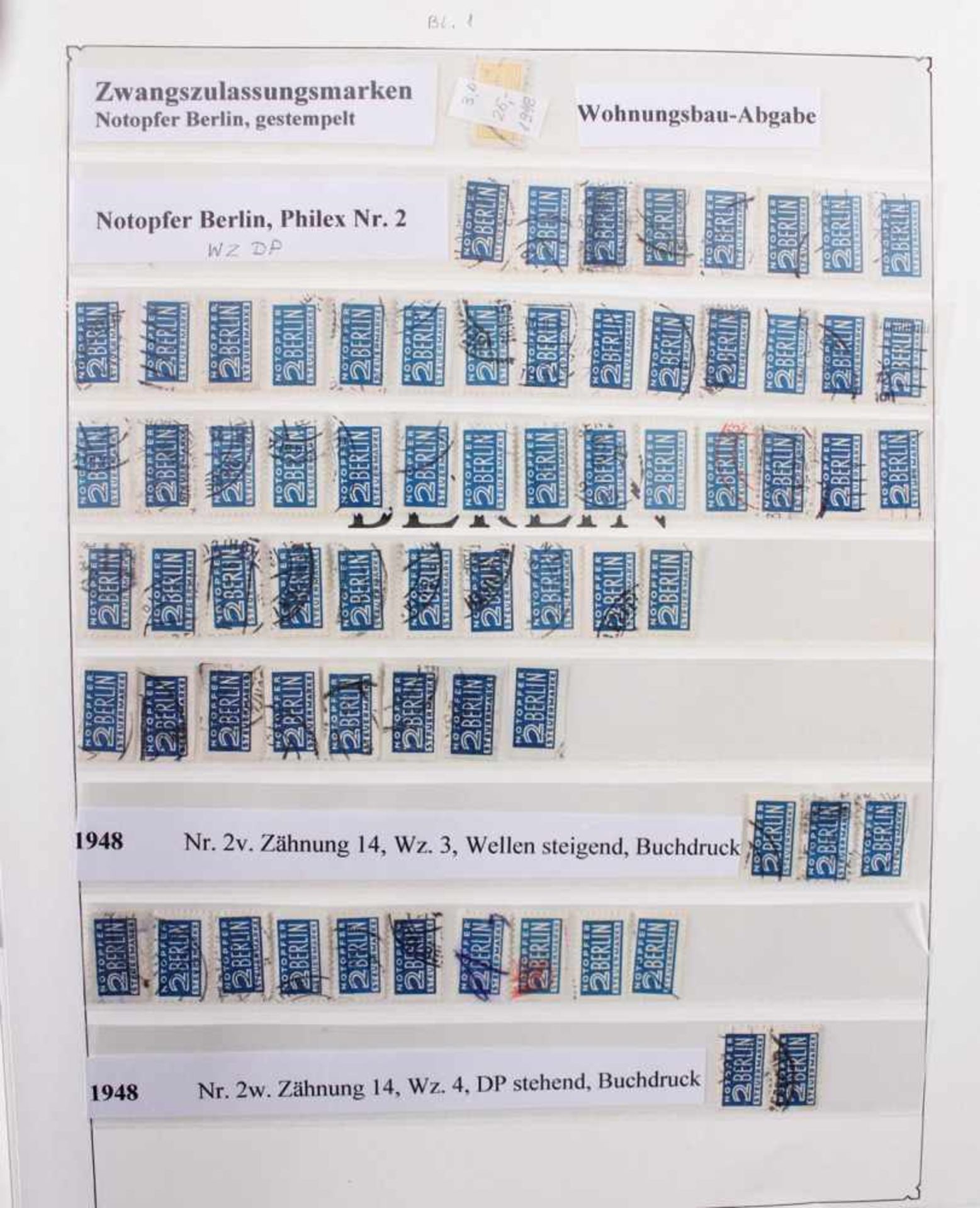 Berlin, 1948-1990 , gestempelt, Spitzensammlung!In den Michel Hauptnummern vollständige Sammlung mit - Image 9 of 11
