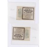 Geldscheinsammlung 1898 - 1949Umfangreiche Sammlung mit weit über 200 Geldscheinen in allen