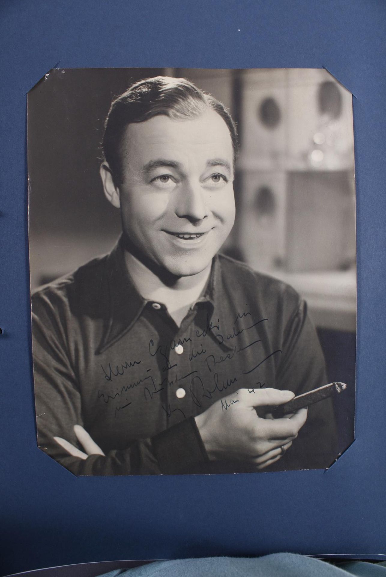 Große Autographensammlung von Schauspielern der 1940er JahreCa. 100 Autogrammkarten und signierte - Bild 5 aus 13