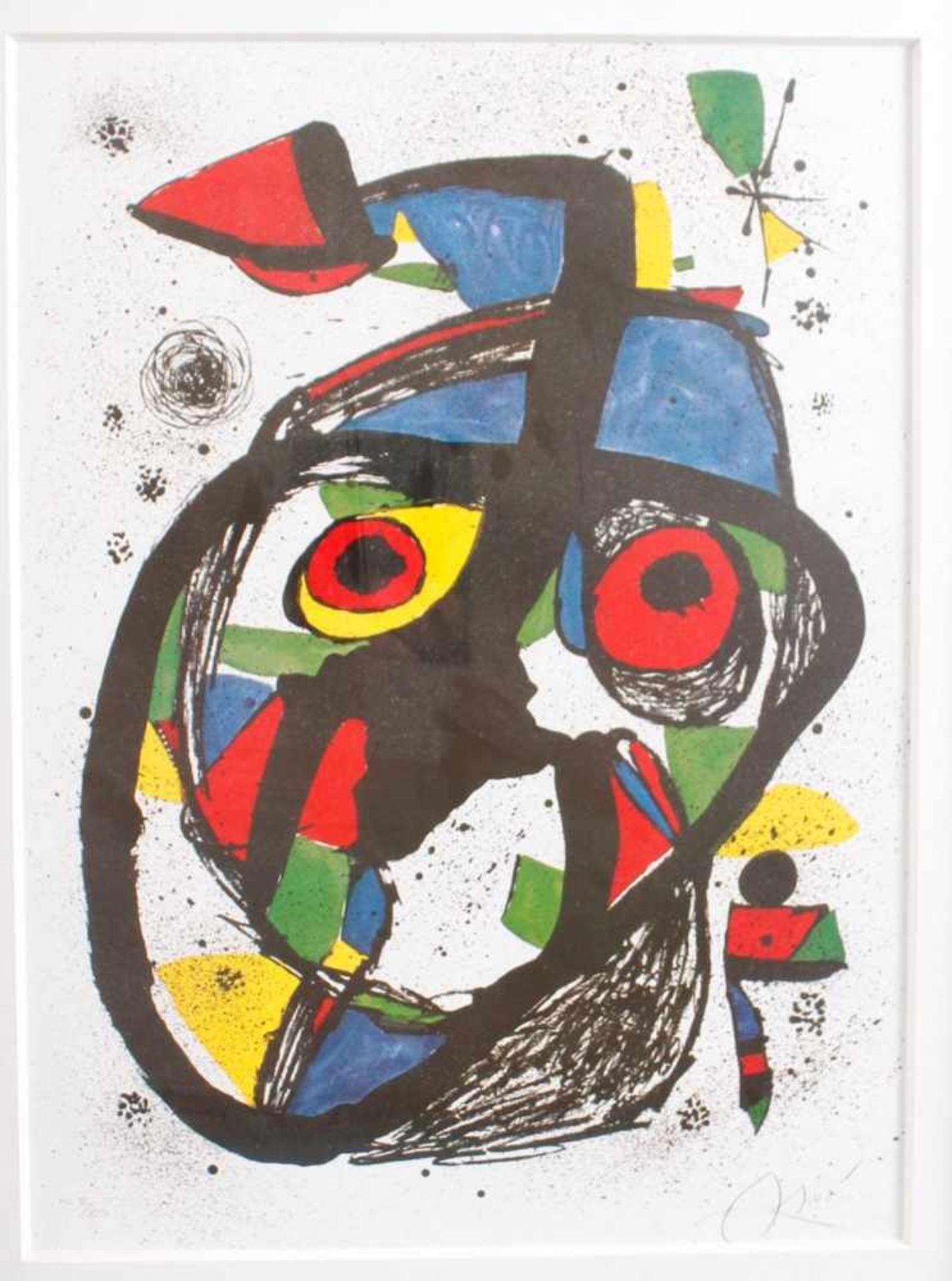 Joan MIRO (1893-1983), CAROTAPolychromer Offsetdruck. rechts unten in der Platte signiert, links - Image 2 of 4