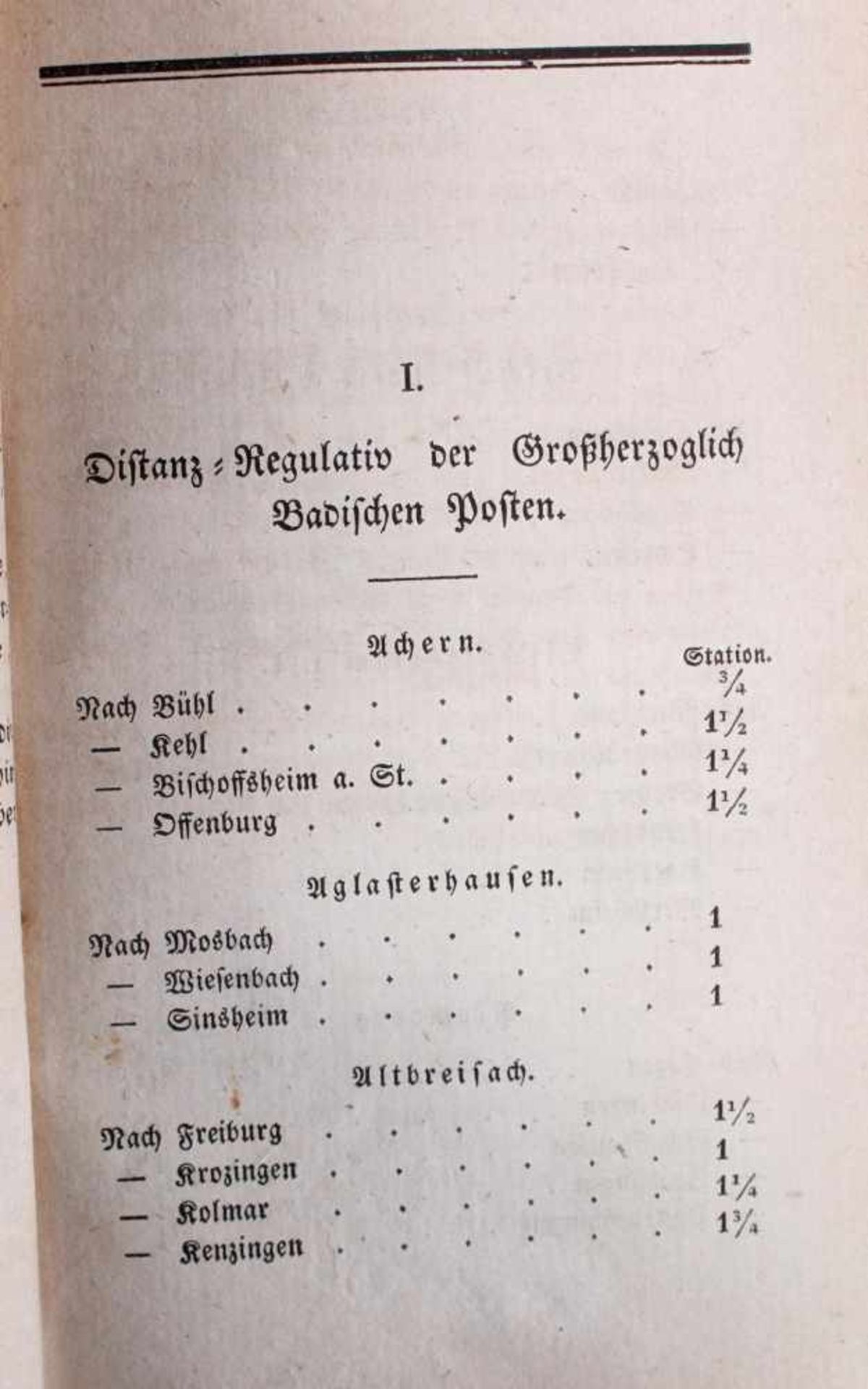 Reiseführer: Führer für Reisende durch das Großherzogtum Baden, H.A. Schreiber 1828Einband mit - Bild 2 aus 7