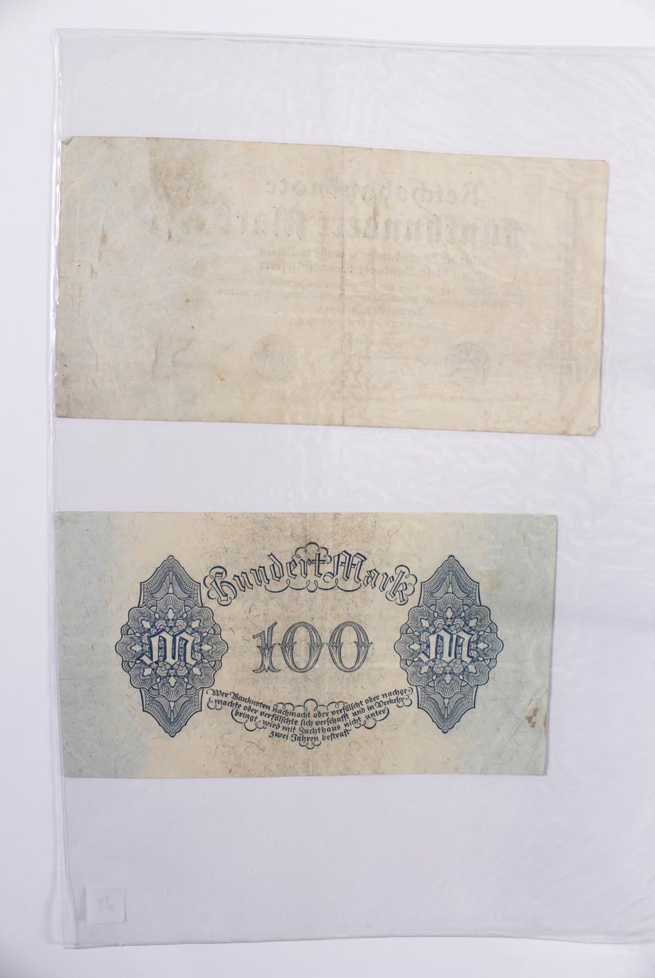 Geldscheinsammlung 1898 - 1949Umfangreiche Sammlung mit weit über 200 Geldscheinen in allen - Bild 8 aus 20