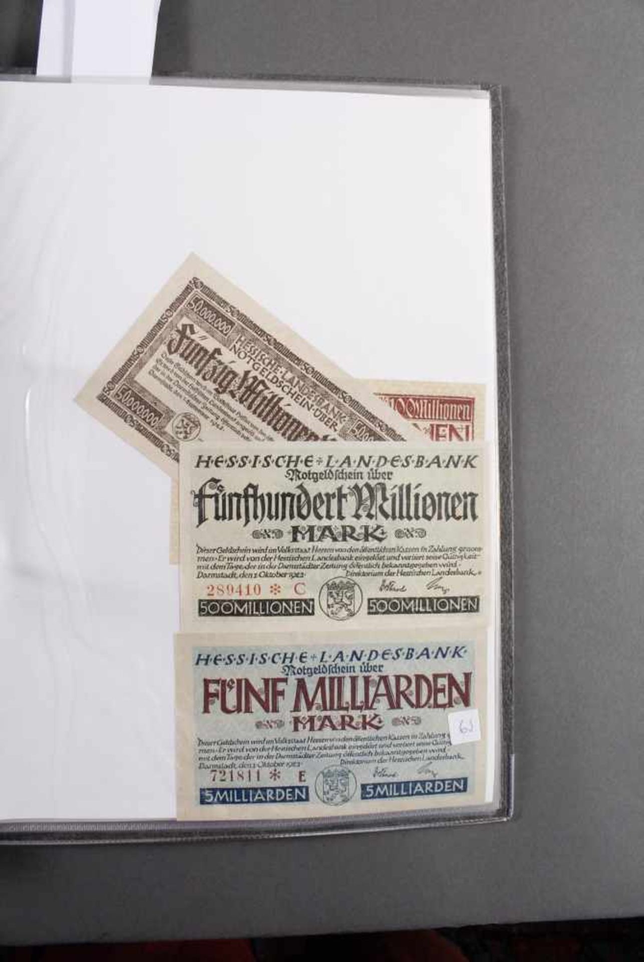 Notgeldsammlung Rheinland-PfalzInsgesamt über 180 Banknoten. Notgeld aus den Städten: Annweiler, - Bild 16 aus 22