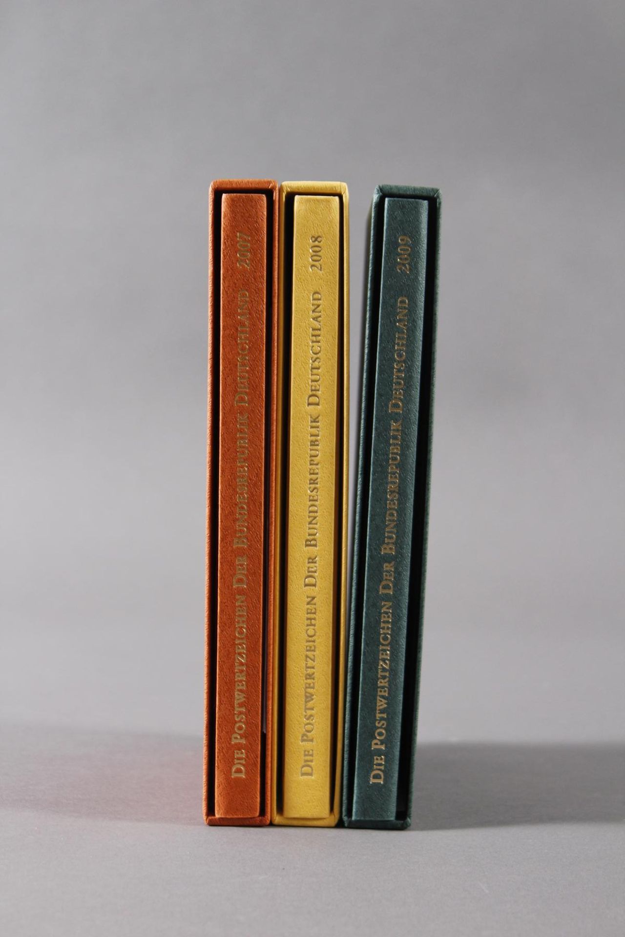 Jahrbücher Bundesrespublik Deutschland 2007-2009Insgesamt 3 Stück. Komplette, postfrische Sammlung