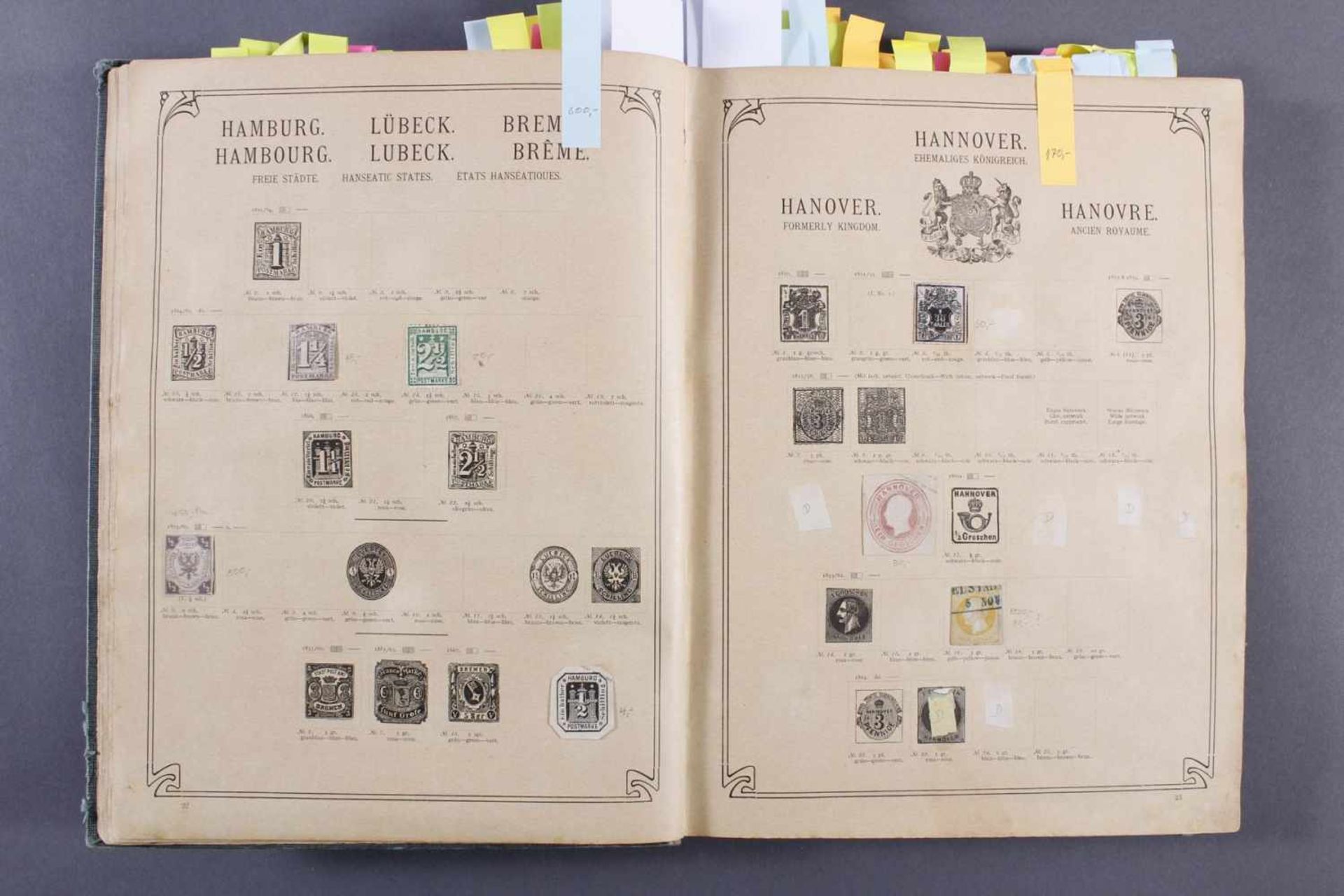 Schwanenberger Briefmarken Album vonTeils gut gefüllt, mit einigen sicherlich interessanteren - Image 7 of 24