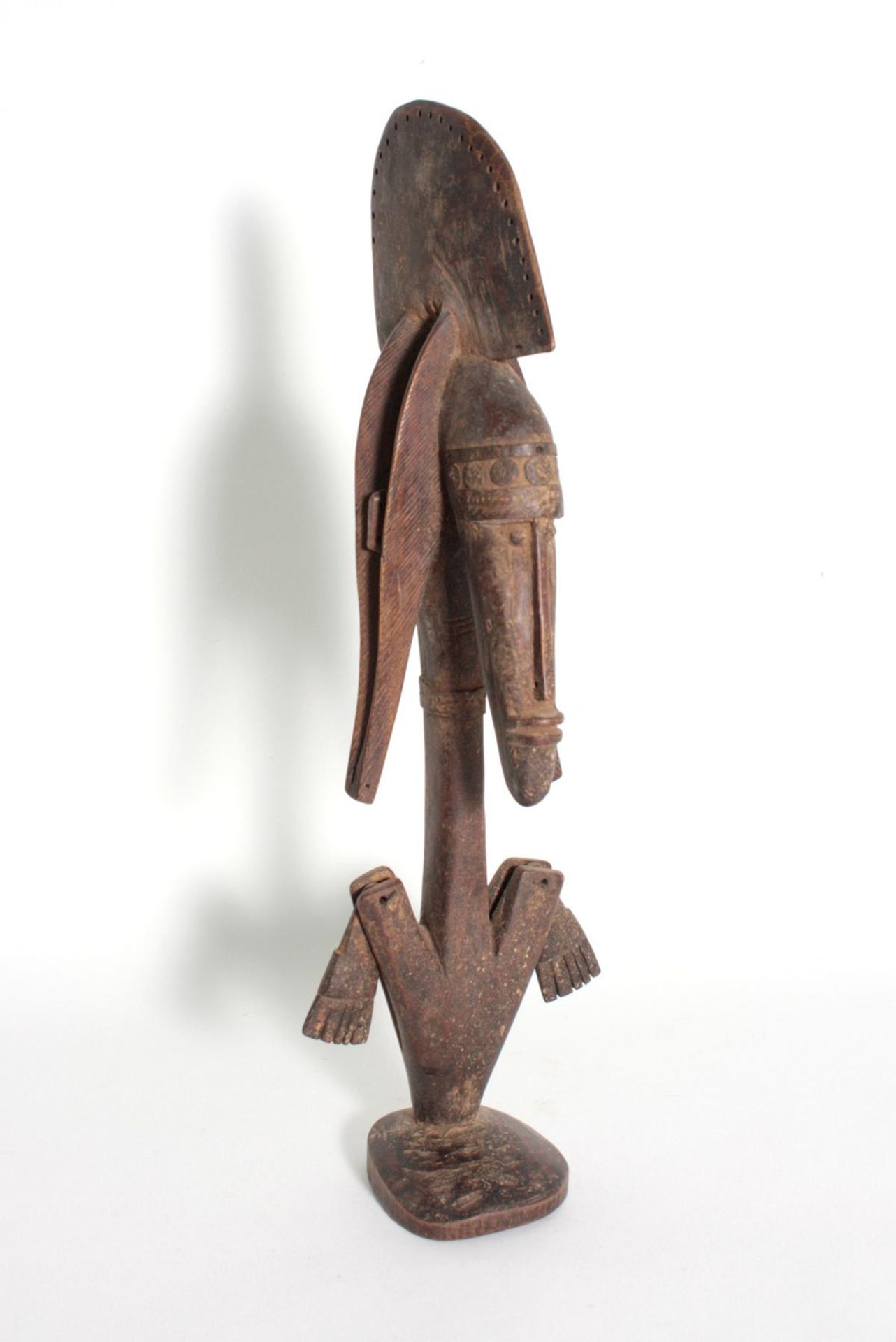 Marka-Marionette, Mali, 1. Hälfte 20. Jh.Holz, geschnitzt, im typischen Marka-Stil mit langer, - Bild 2 aus 6