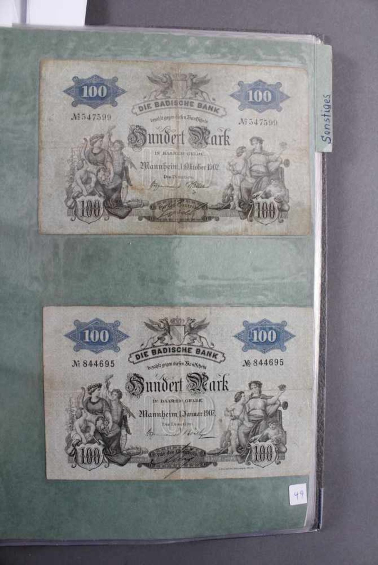 Notgeldsammlung Rheinland-PfalzInsgesamt über 180 Banknoten. Notgeld aus den Städten: Annweiler, - Image 11 of 22