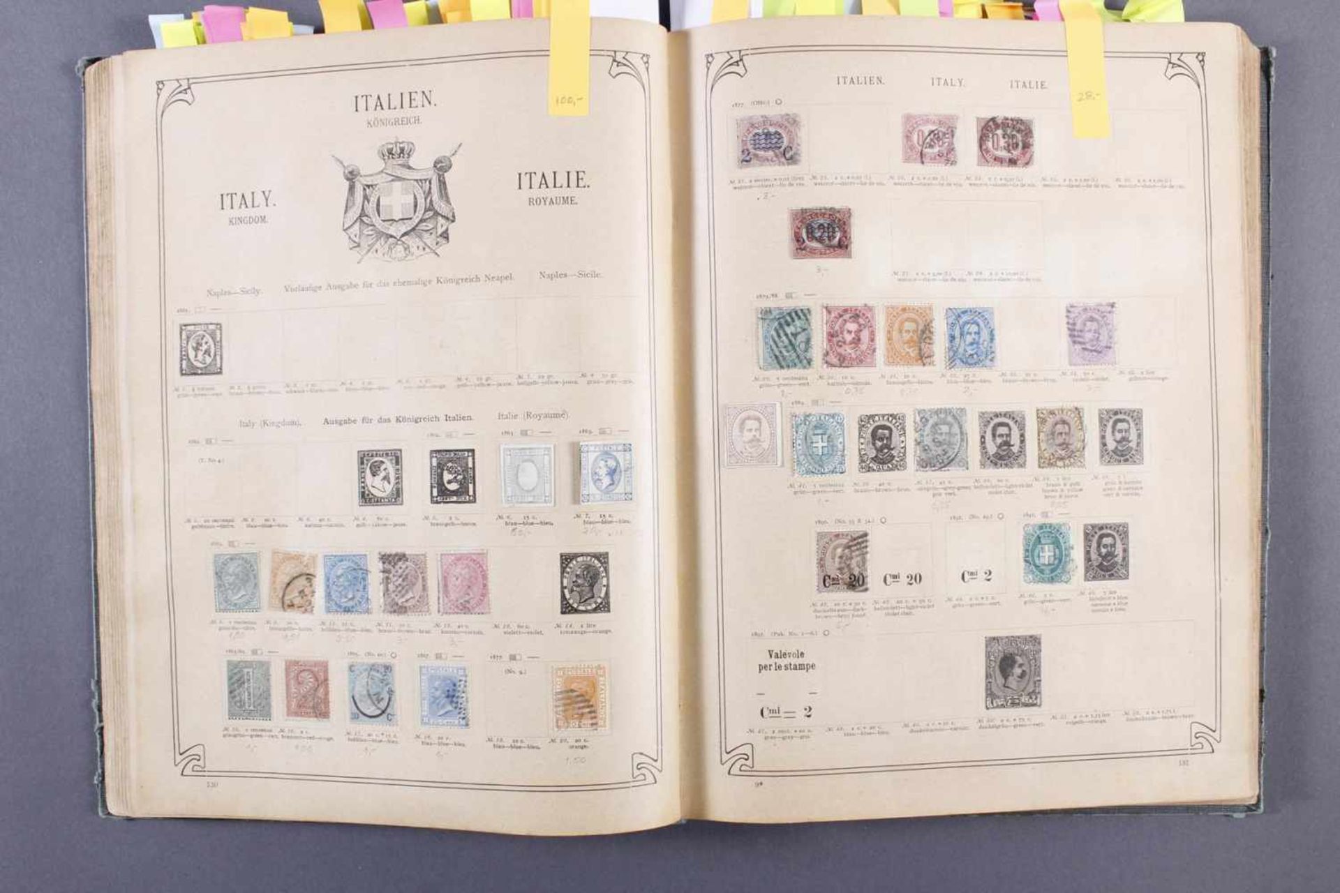 Schwanenberger Briefmarken Album vonTeils gut gefüllt, mit einigen sicherlich interessanteren - Image 12 of 24