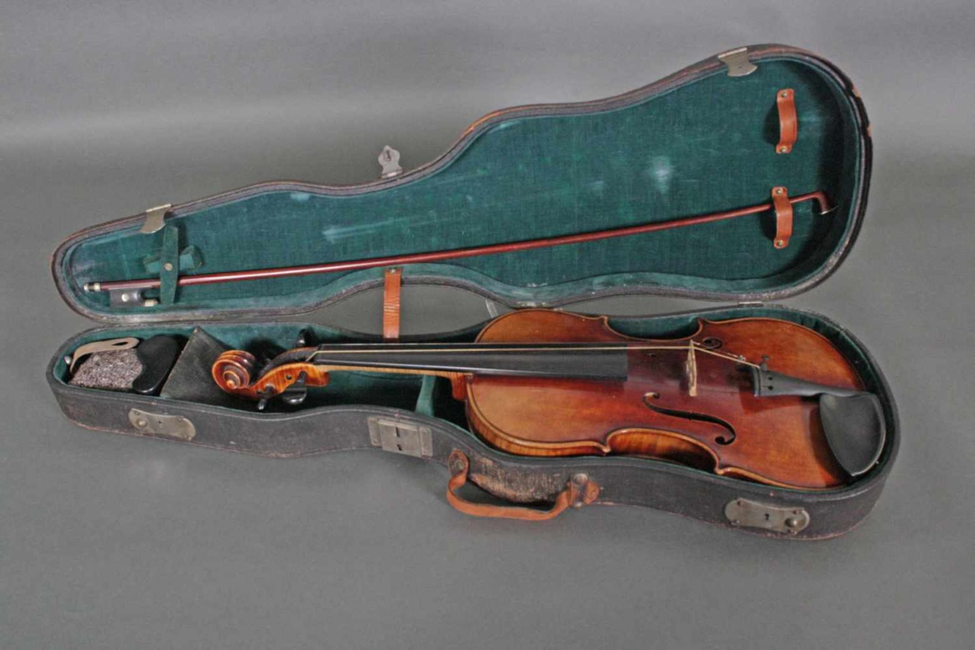 Violine nach Joseph Guarnerius fecit Cremona anno 1725 IHSDiese Geige wurde nach dem Modell von - Bild 10 aus 11