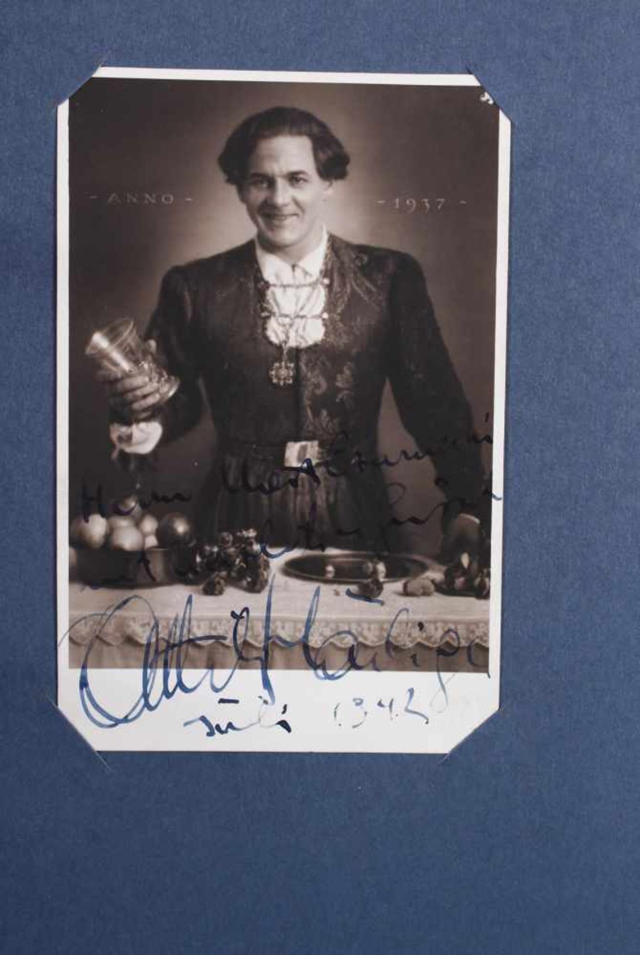 Große Autographensammlung von Schauspielern der 1940er JahreCa. 100 Autogrammkarten und signierte - Bild 3 aus 13