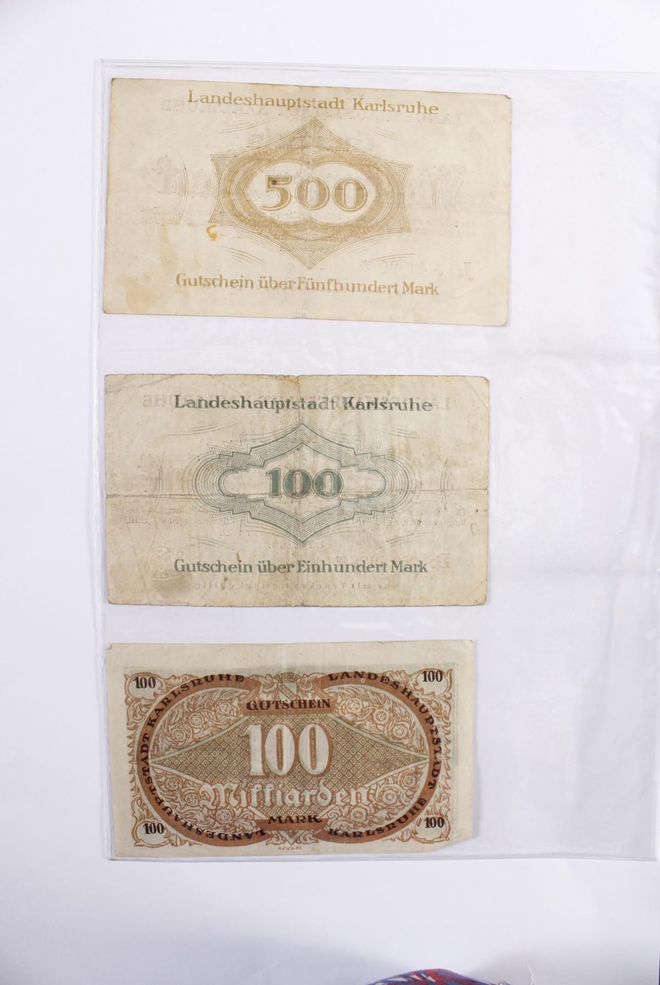 Sammlung NotgeldscheineWeit über 300 Notgeldscheine, zumeist nach Städten / Gemeinden sortiert. - Bild 15 aus 16