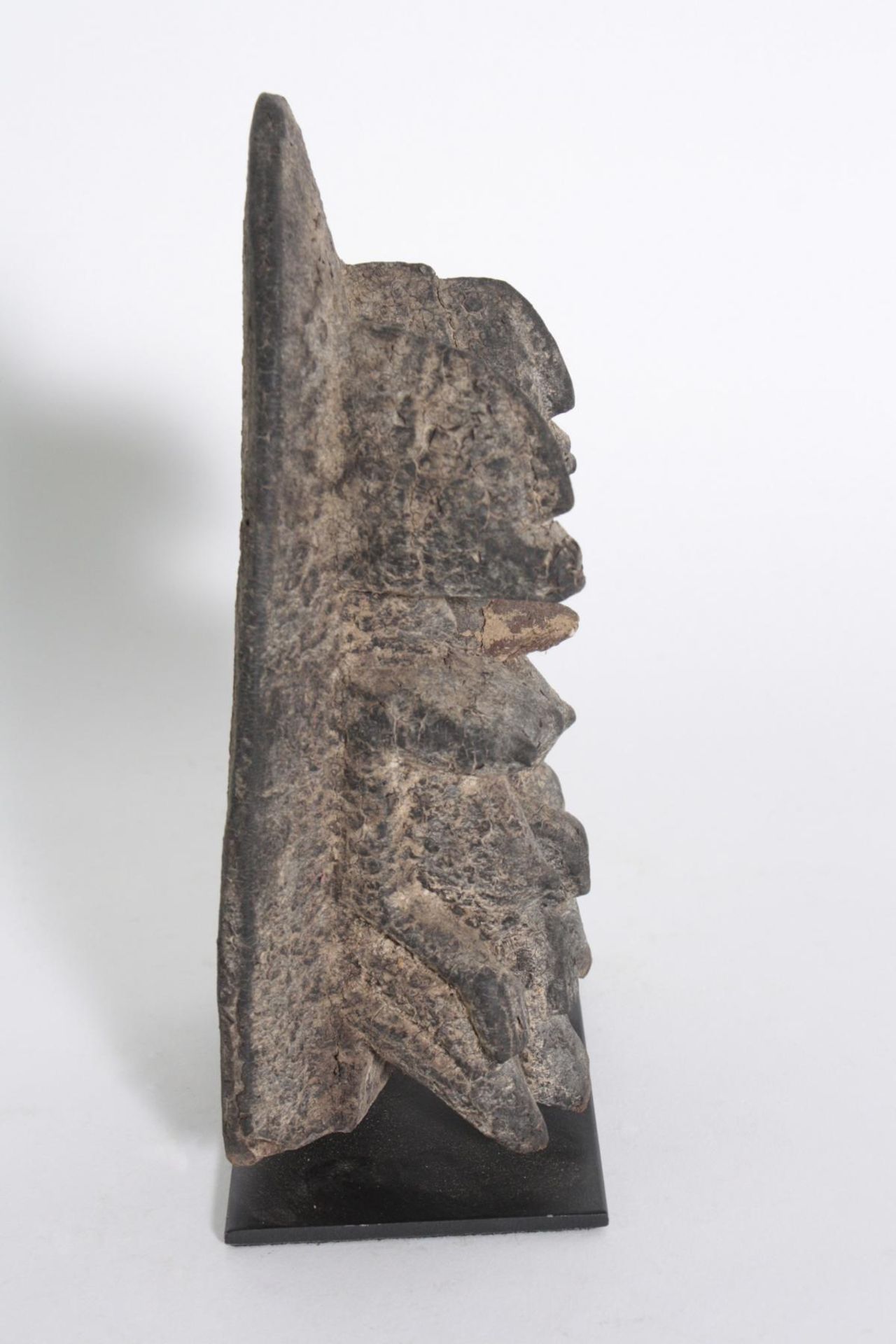 Doppelfigur, "Urpaar", Dogon, Mali, 1. Hälfte 20. Jh.Holz geschnitzt, graue Krustenpatina zwei - Bild 4 aus 4