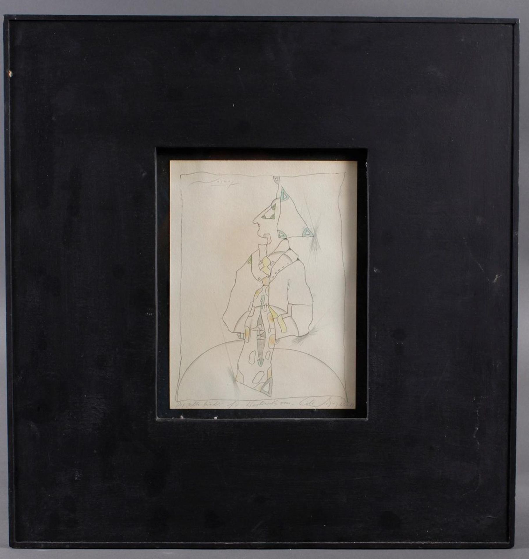 Döring, Lude Adam 1925 - 2018Bleistift/Buntstift auf Papier, unten links betitelt, unten rechts