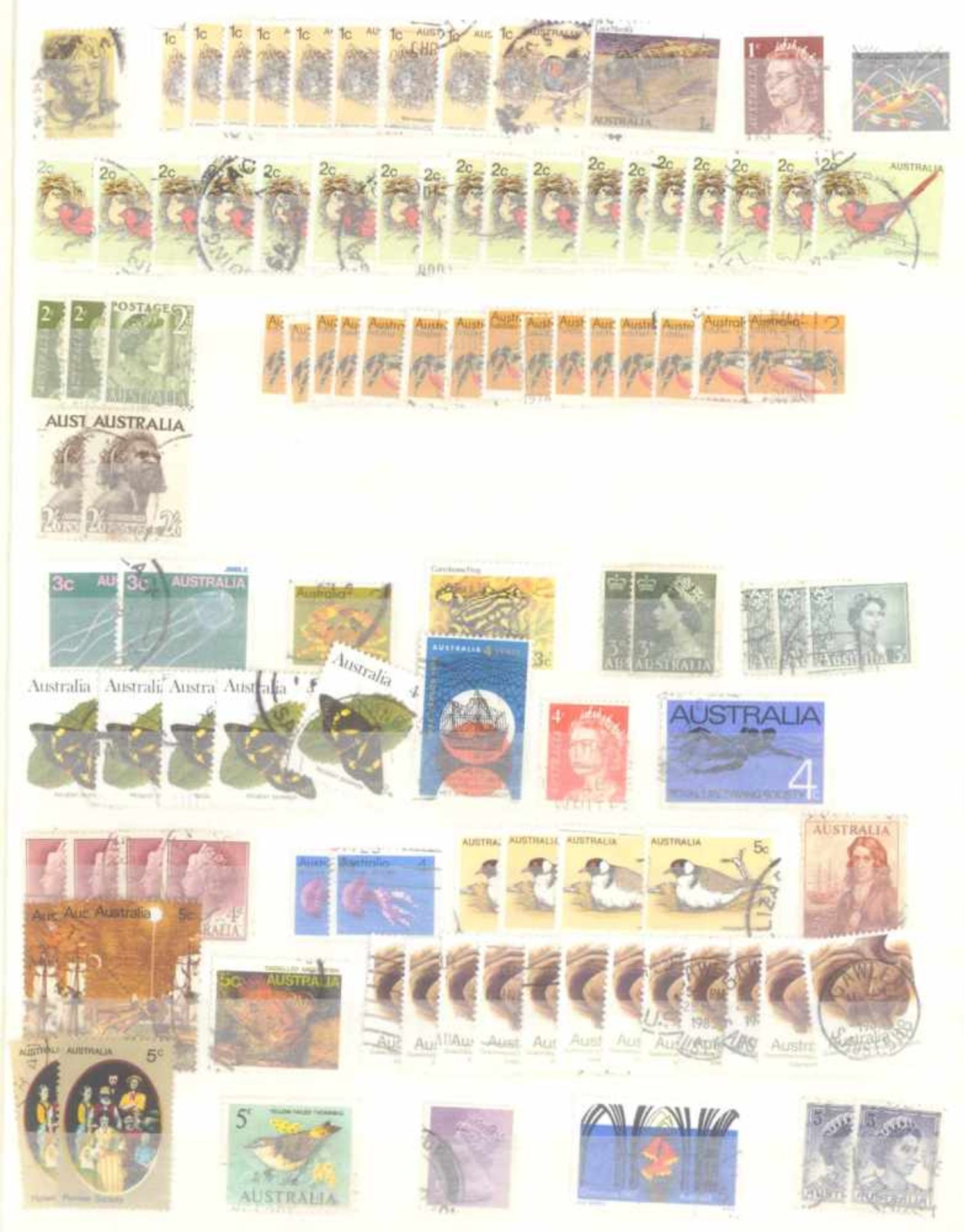 Kleiner Briefmarkennachlass Alle WeltIn 5 Steckalben, gestempelte Marken der BRD, Berlin, etwas - Image 4 of 12