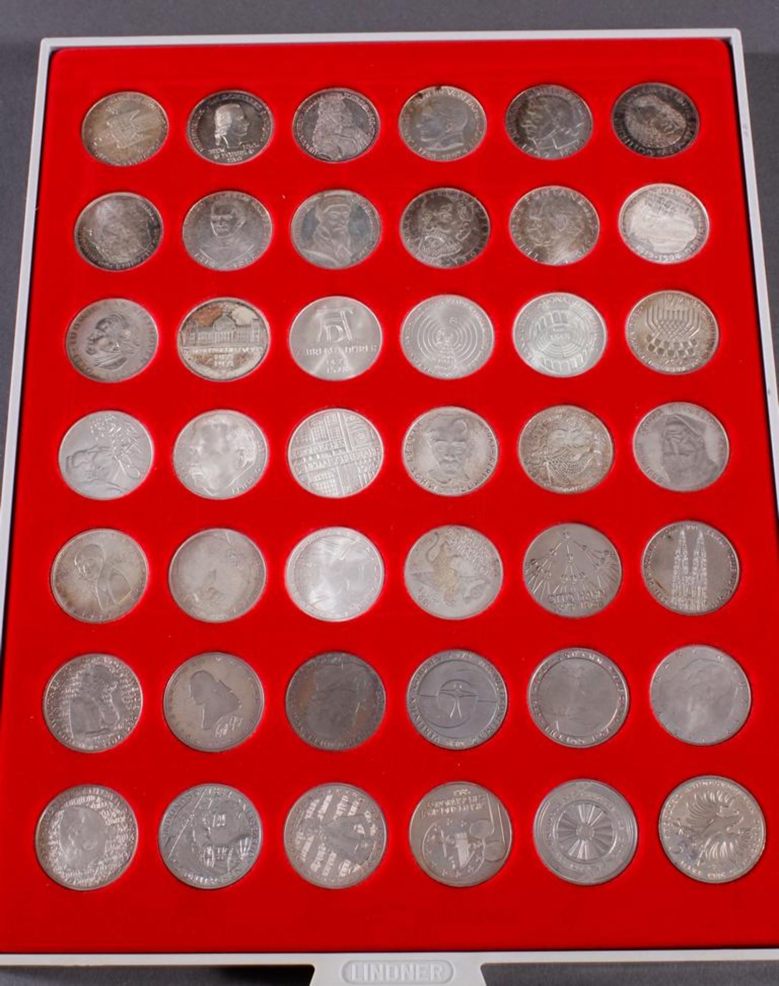 Bundesrepublik Deutschland, Komplettsatz der 5 DM GedenkmünzenAlle 43 Gedenkmünzen inklusive dem - Bild 2 aus 3