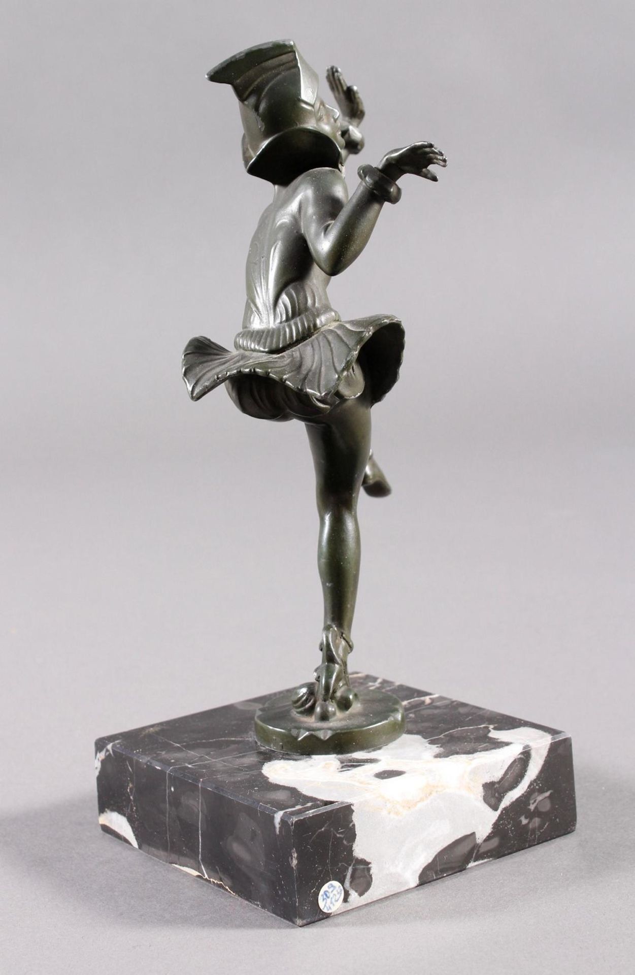 Art Deko Skulptur, Tänzerin, wohl Frankreich um 1925 - Bild 5 aus 9