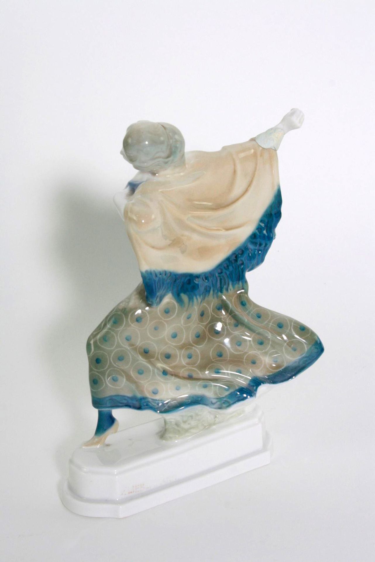 Porzellanskulptur, "Tänzerin, Carmen", Rosenthal, Kunst-Abteilung, 1920er Jahre - Bild 3 aus 6