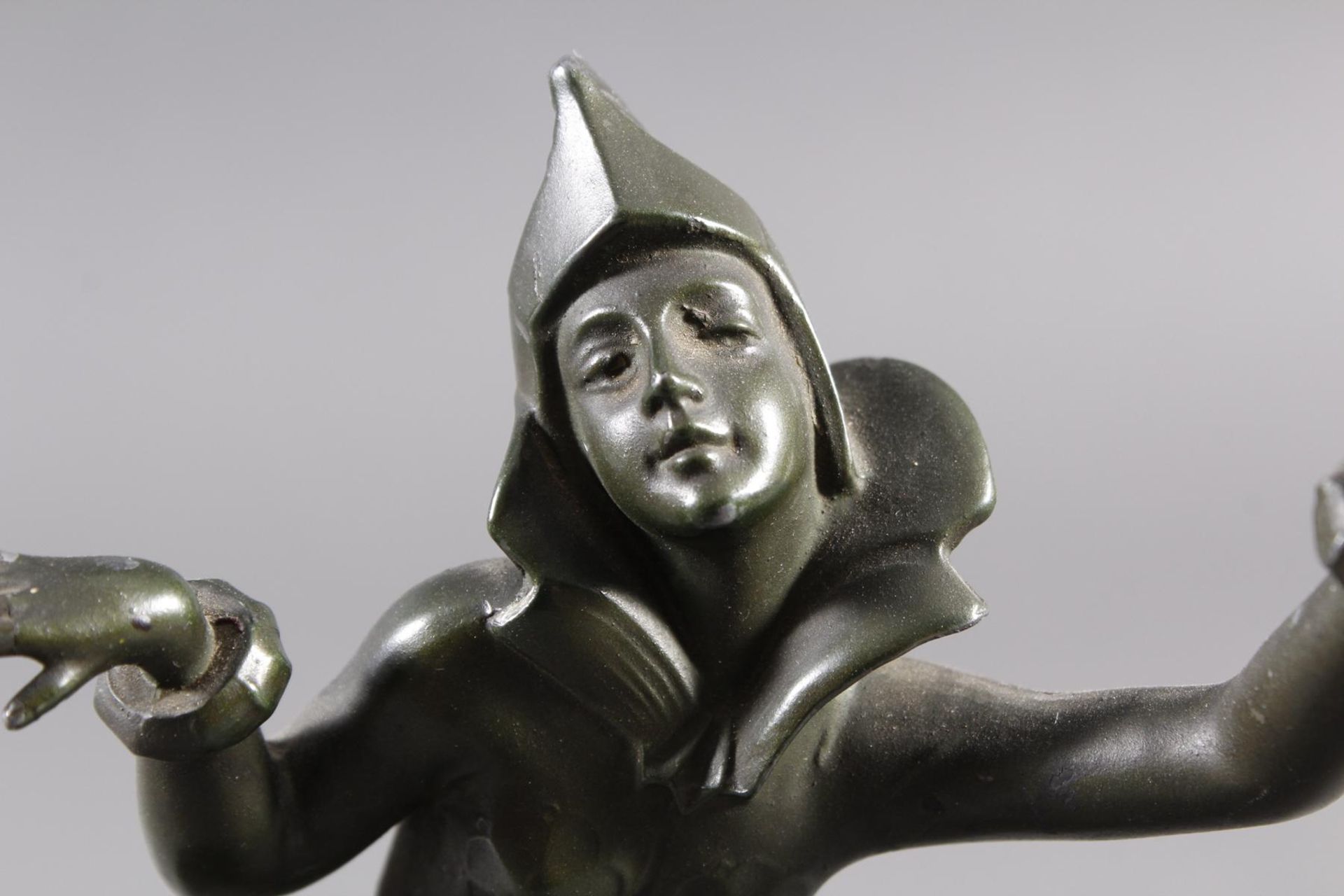 Art Deko Skulptur, Tänzerin, wohl Frankreich um 1925 - Bild 2 aus 9