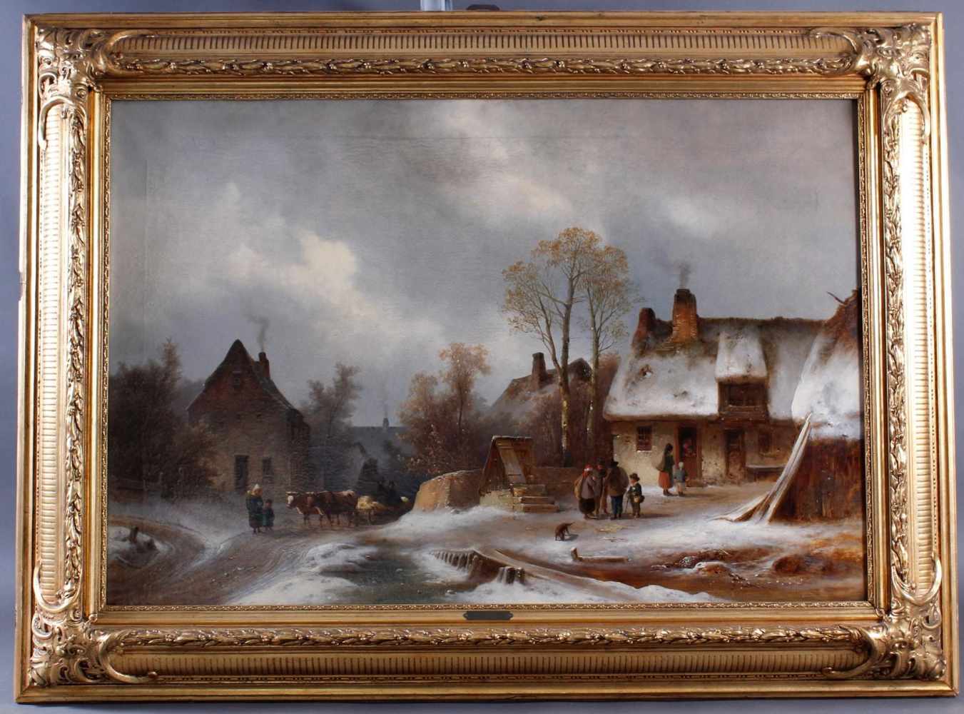Anton Doll 1826 - 1887, Winterfreuden
