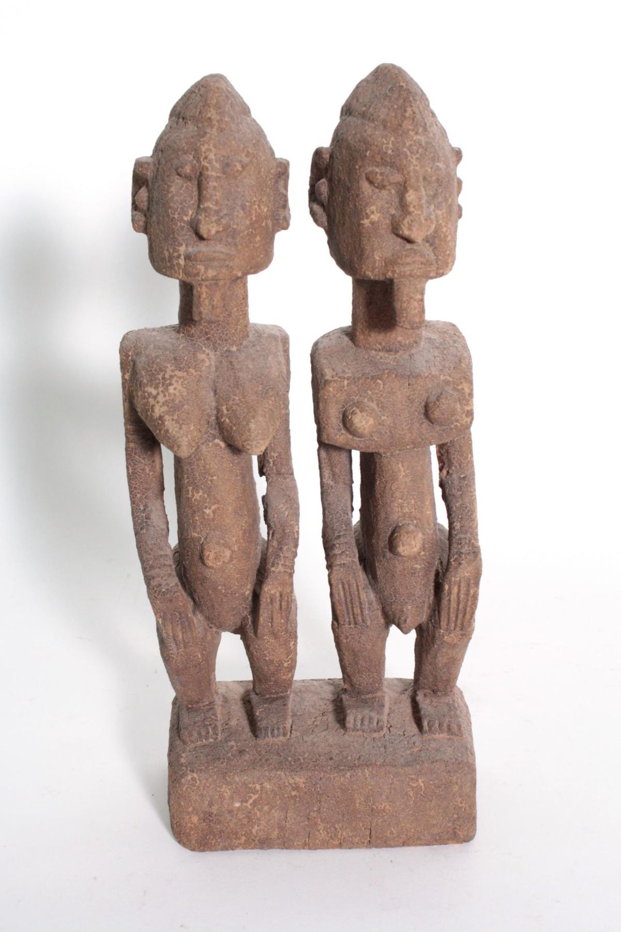 Doppelfigur, "Urpaar", Dogon, Mali, 1. Hälfte 20. Jh.