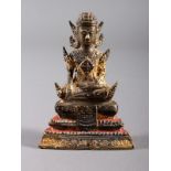 Bronze Buddha, Thailand, 19. Jahrhundert