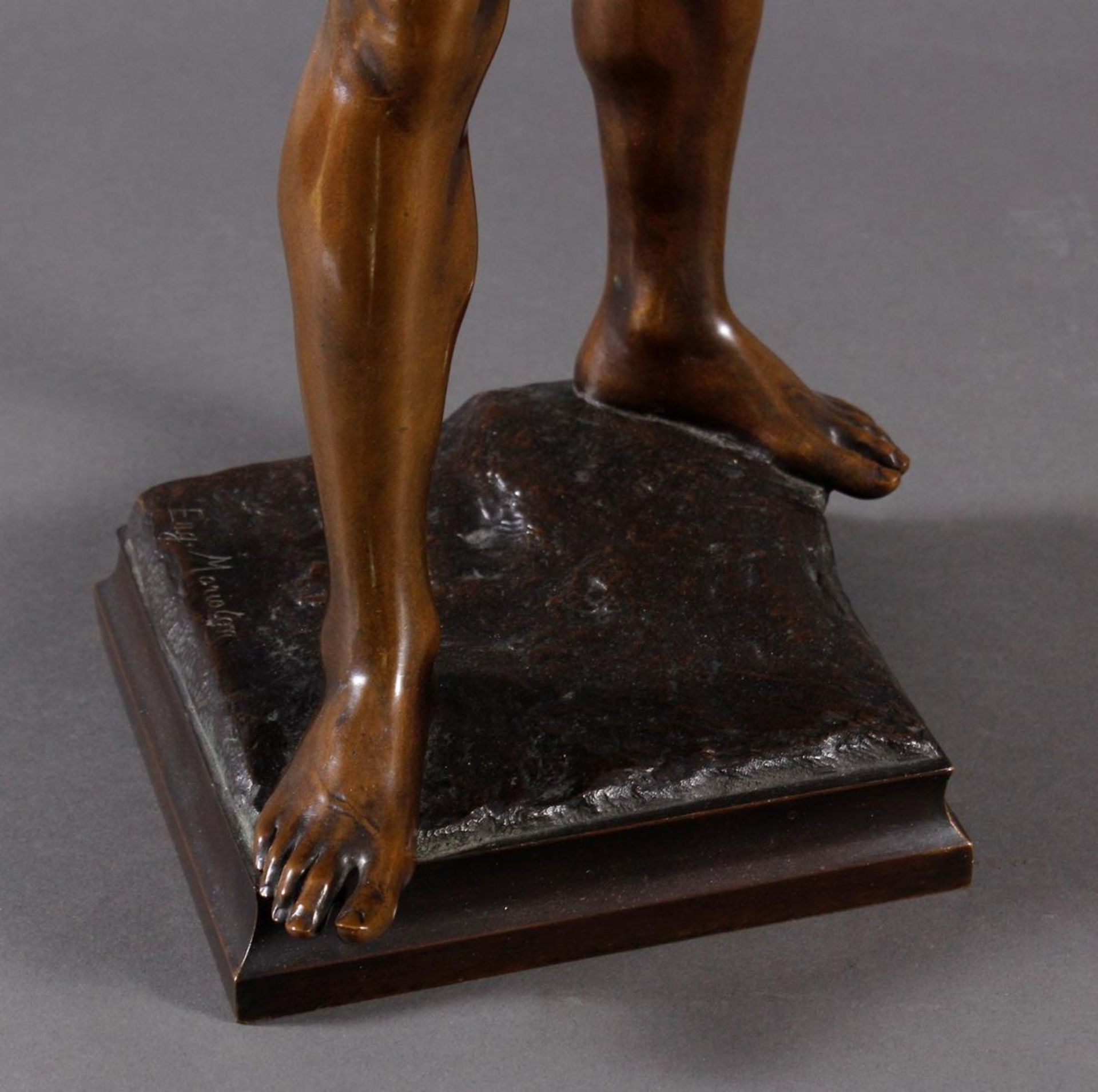 Eugène MARIOTON (1854-1933), Bronze-Skulptur - Image 3 of 4