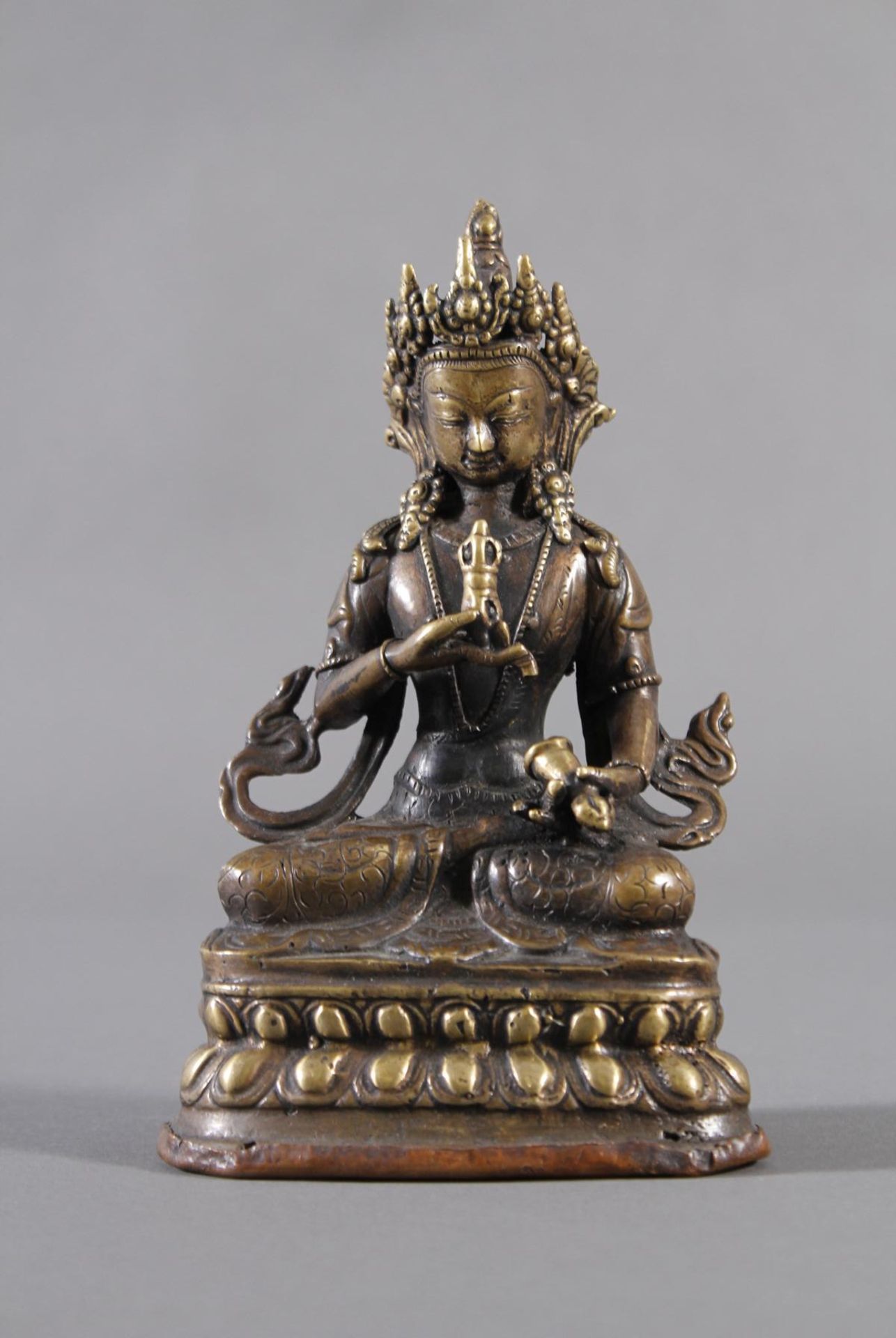 Bronze Buddha, Tibet 19. Jahrhundert