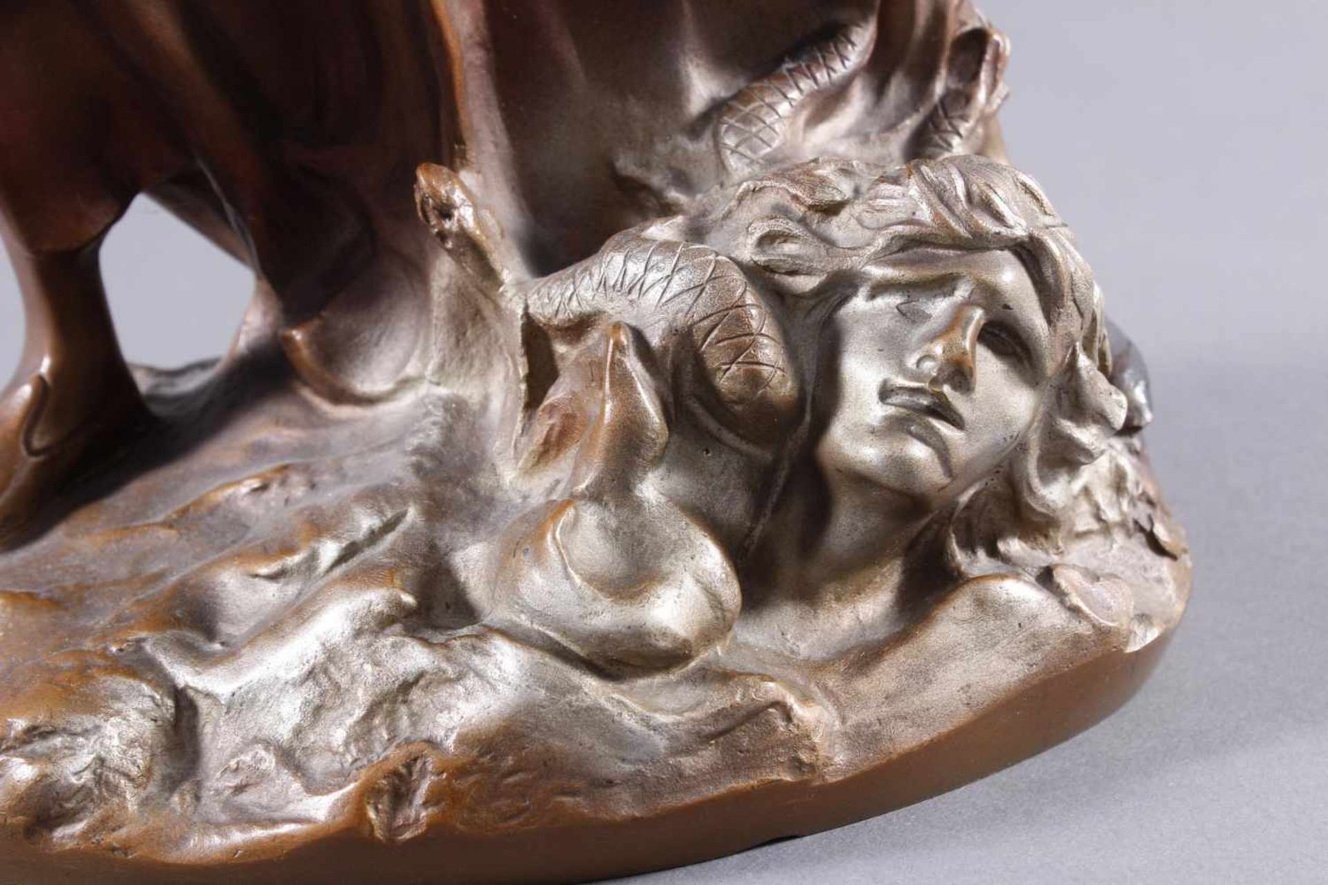Art Deko Bronzeskulptur, Dante - Image 2 of 10