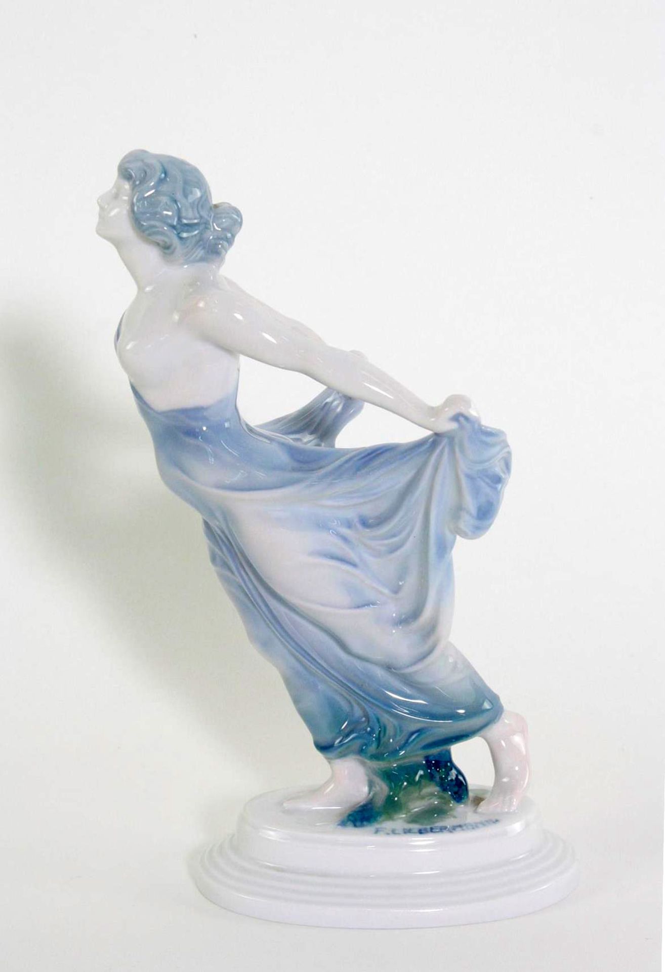Porzellanskulptur, "Tänzerin", Rosenthal, Kunst-Abteilung, 1920er Jahre