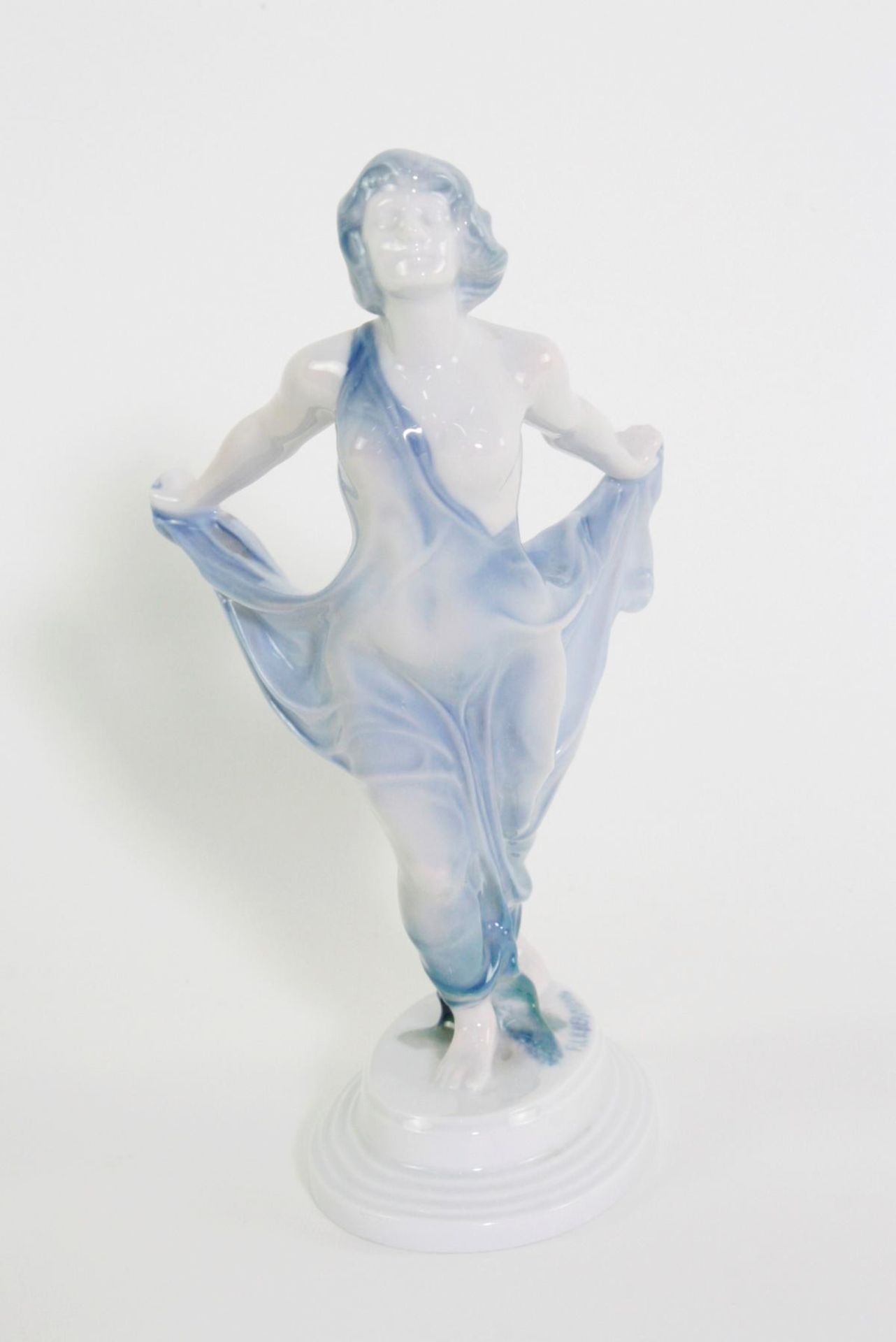Porzellanskulptur, "Tänzerin", Rosenthal, Kunst-Abteilung, 1920er Jahre - Bild 2 aus 6