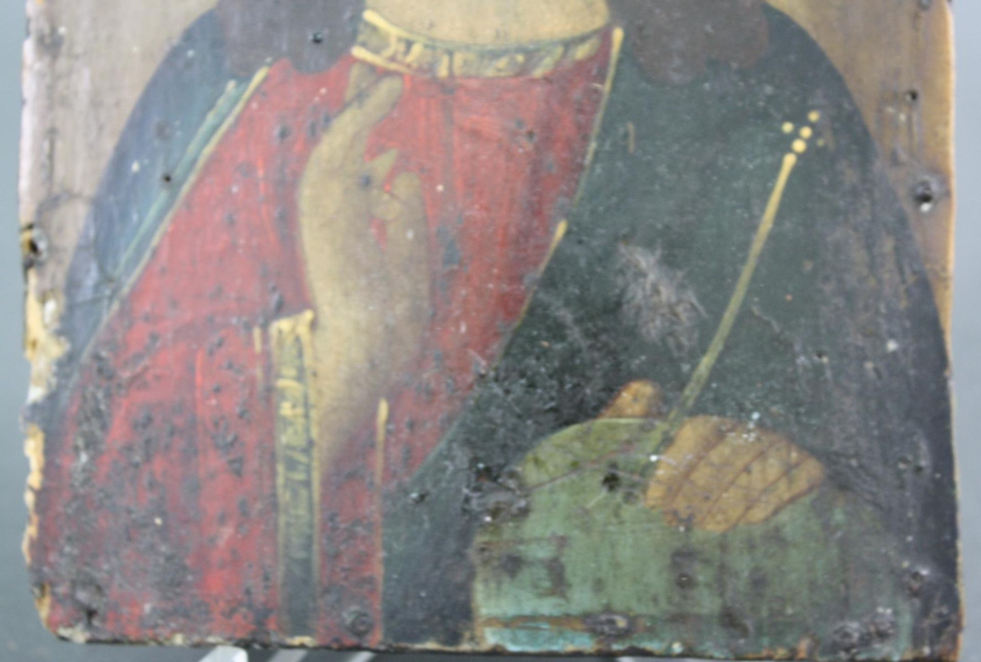 Antike Ikone Christus Pantokrator - Bild 3 aus 4