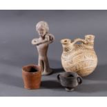 4 Antike Keramikobjekte