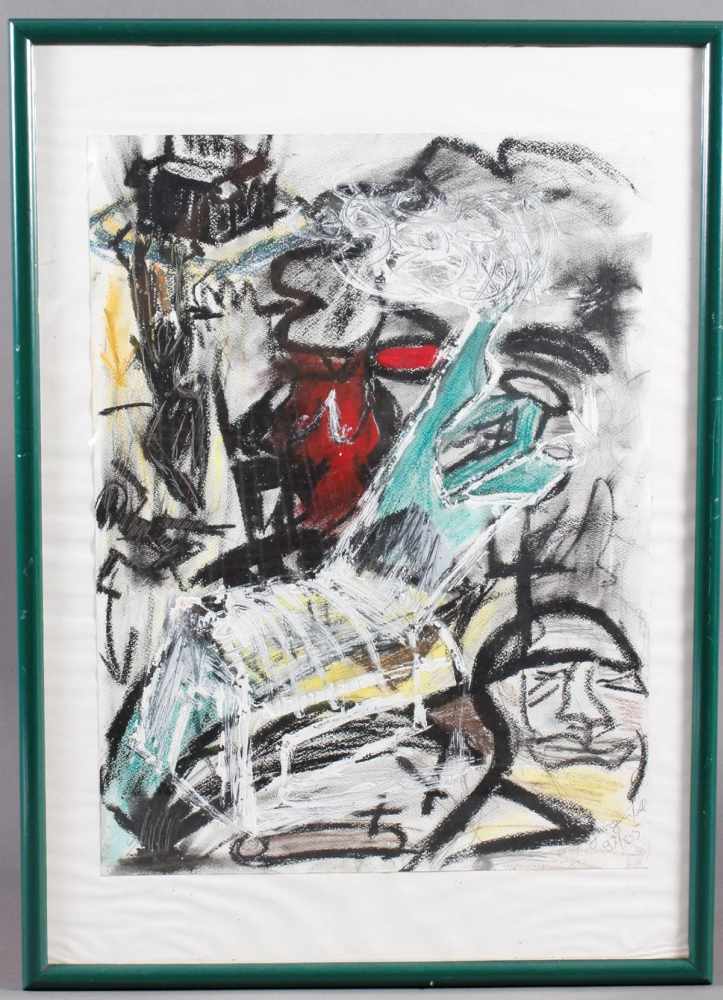 Abstrakte Farbkomposition, Jürgen Zell, 97/65