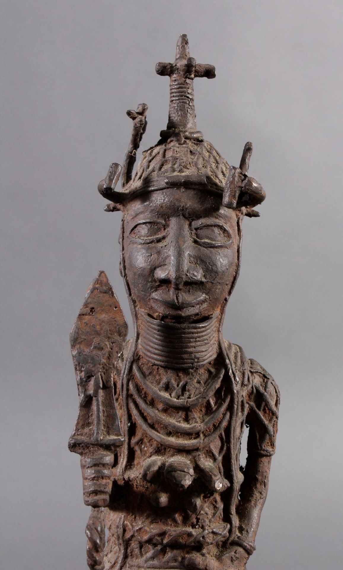 Benin/Afrika, Bronzefigur - Image 2 of 4
