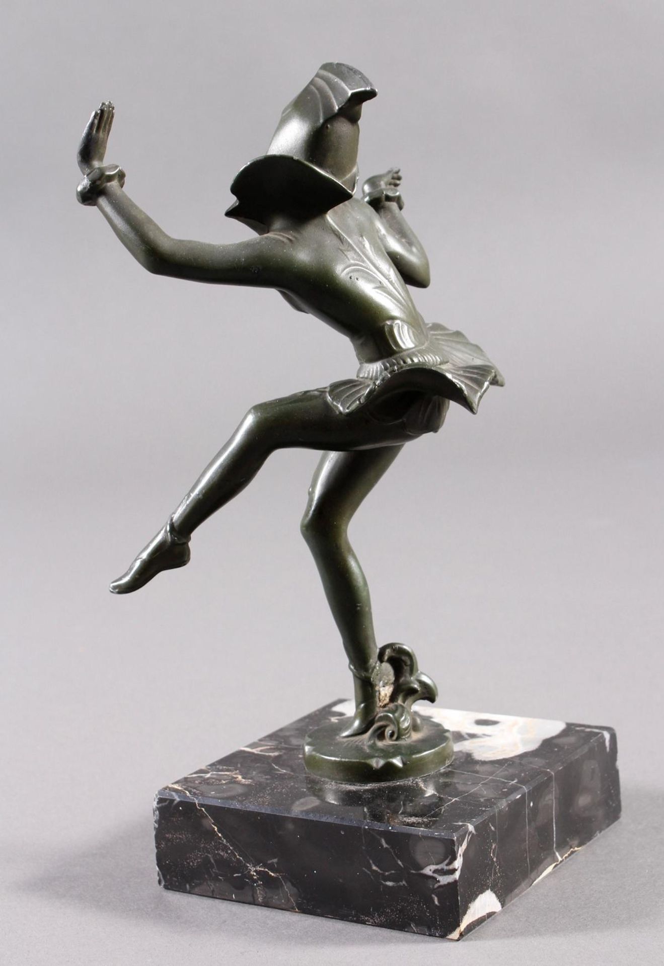 Art Deko Skulptur, Tänzerin, wohl Frankreich um 1925 - Bild 6 aus 9
