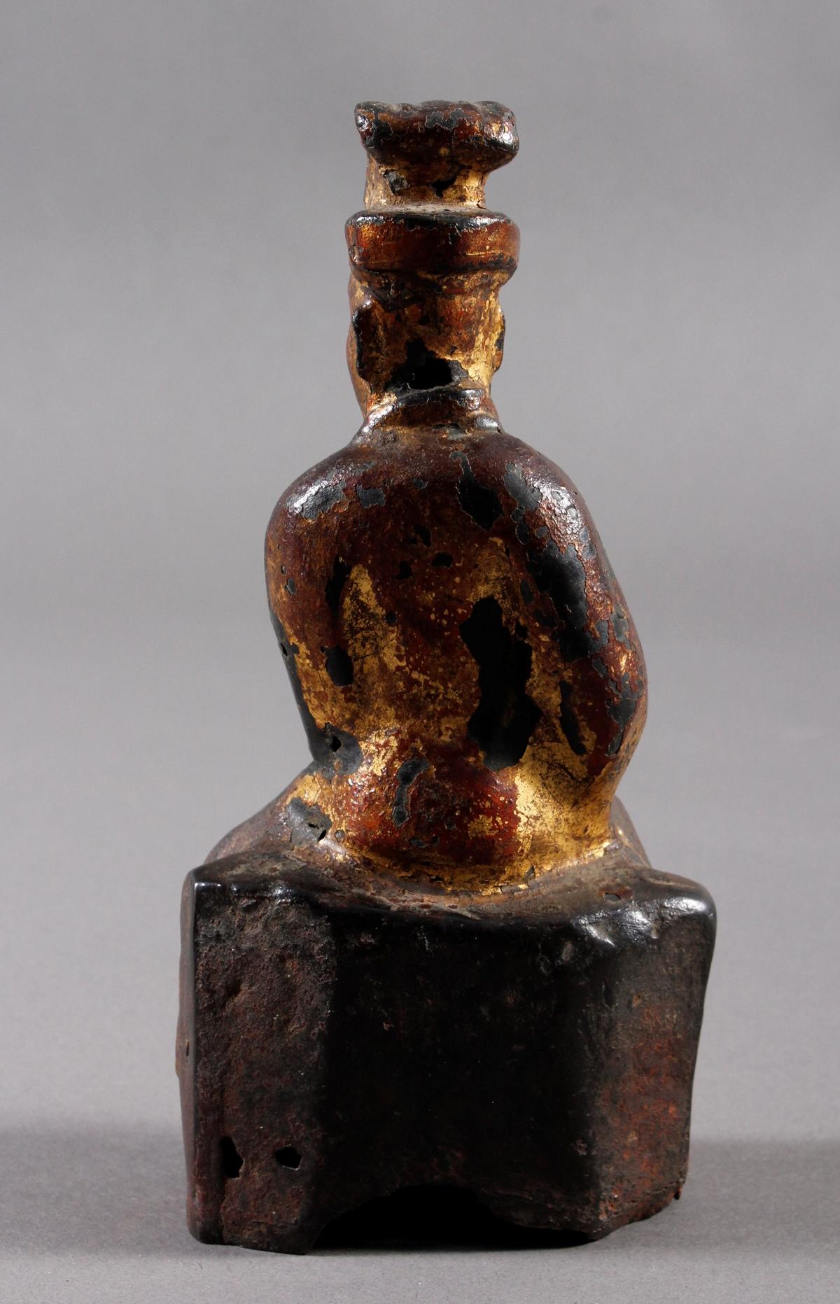 Bronze Hofbeamter, China, Ming-Dynastie - Image 3 of 10