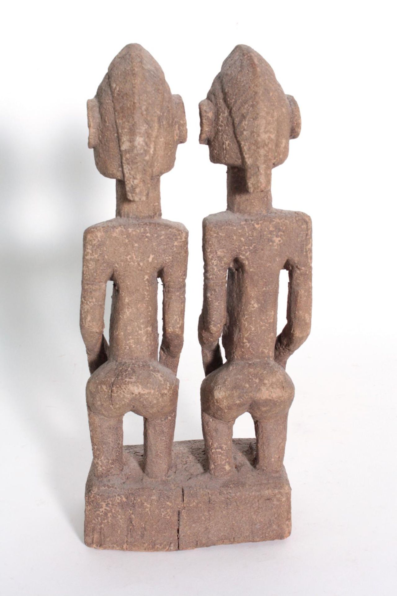 Doppelfigur, "Urpaar", Dogon, Mali, 1. Hälfte 20. Jh. - Image 3 of 5