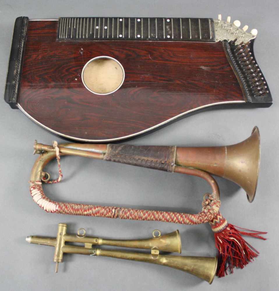 Konvolut Musikinstrumente um 1900