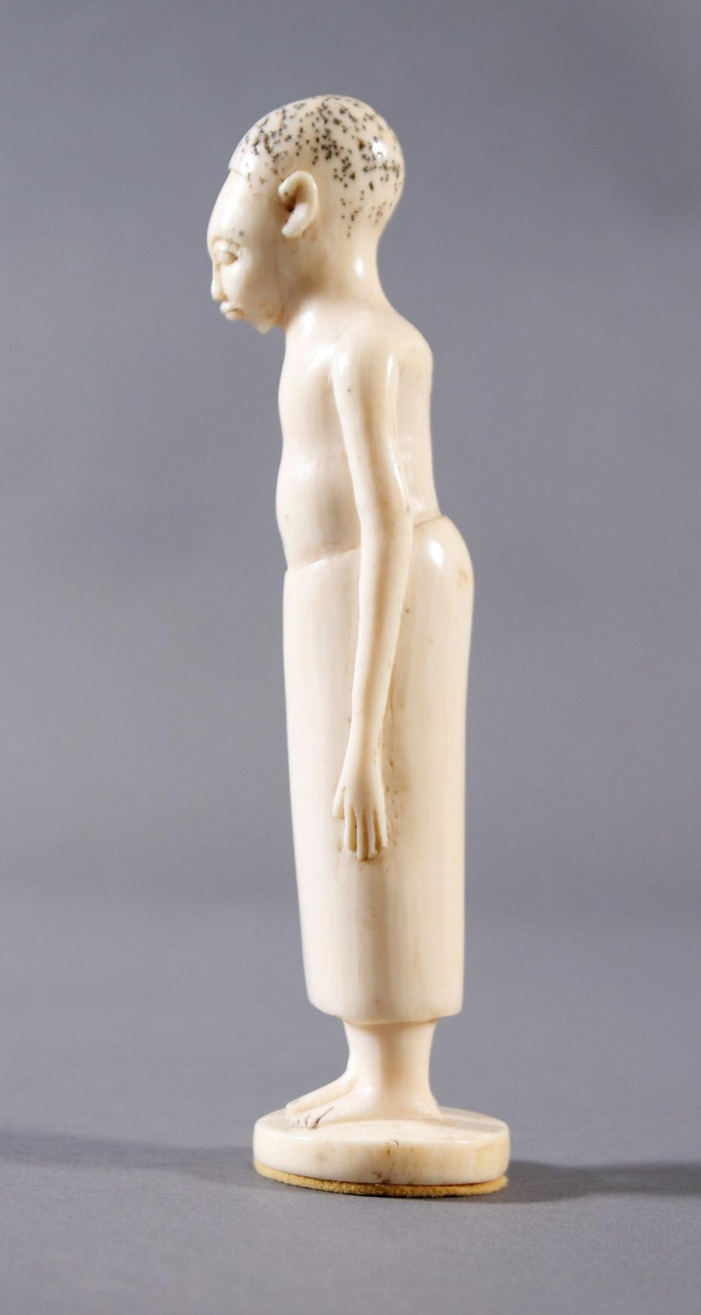 Elfenbein Figur, Afrikanerin um 1910 - Image 4 of 6