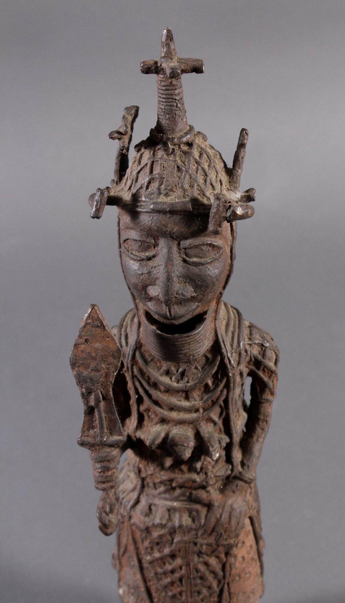 Benin/Afrika, Bronzefigur - Image 3 of 4