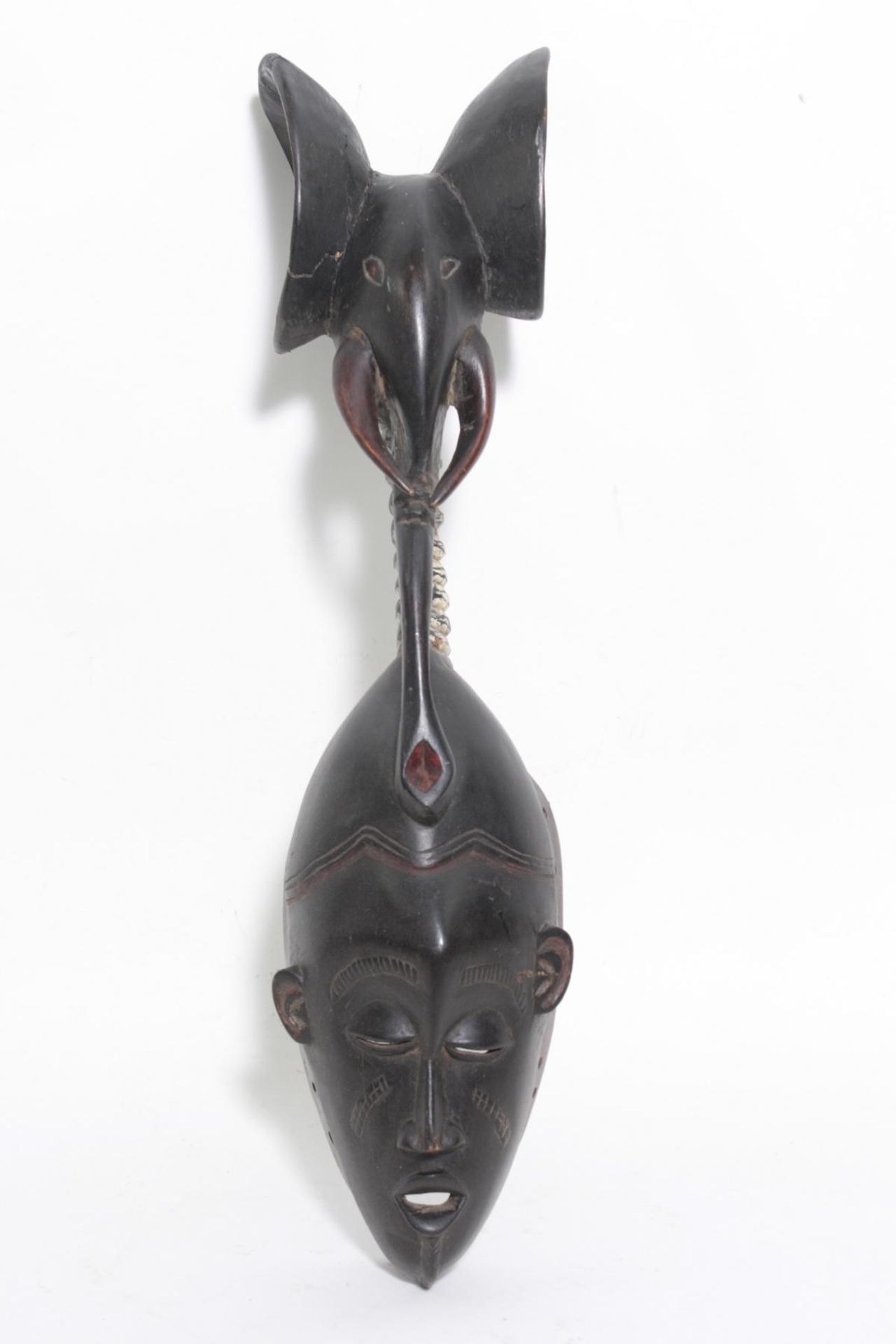 Maske der Baule, Elfenbeinküste, 1. Hälfte 20. Jh.