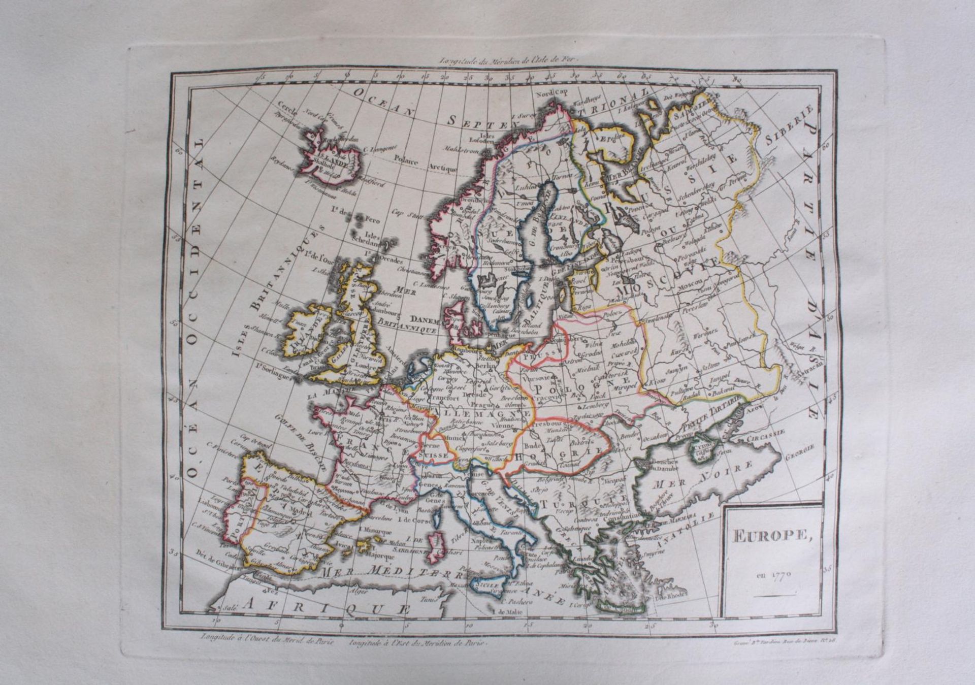 Atlas. Mathematische, physikalische und politische Geographie aller Teile der Welt - Bild 15 aus 15