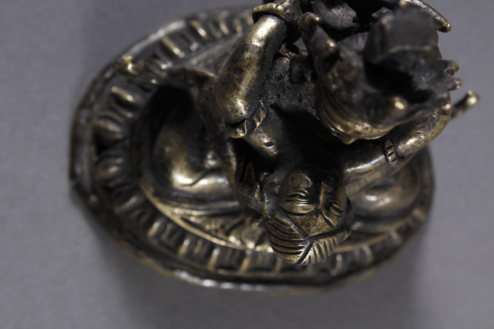 Bronze Buddha, Tibet 18. / 19. Jahrhundert - Bild 13 aus 18