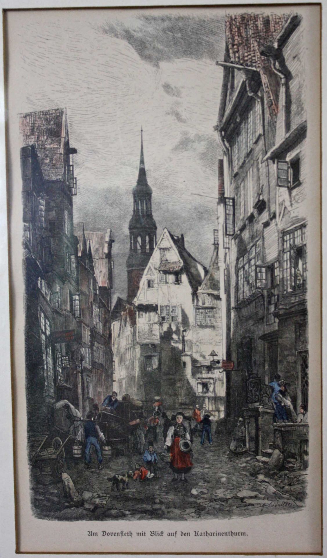 Konvolut Grafiken, historische Ansichten aus Hamburg - Bild 2 aus 5