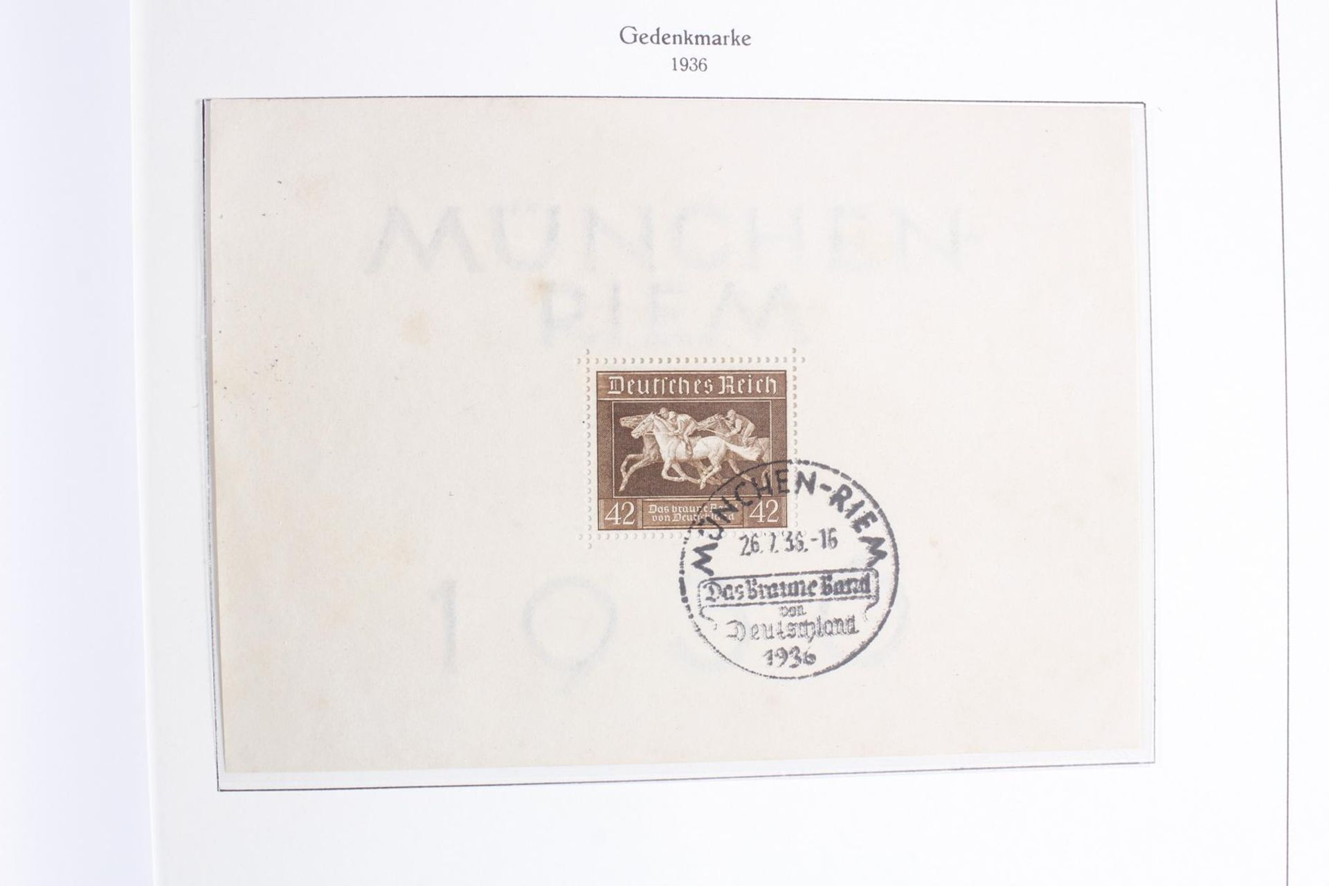 Sammlung Deutsches Reich 1872-1945 - Bild 32 aus 32