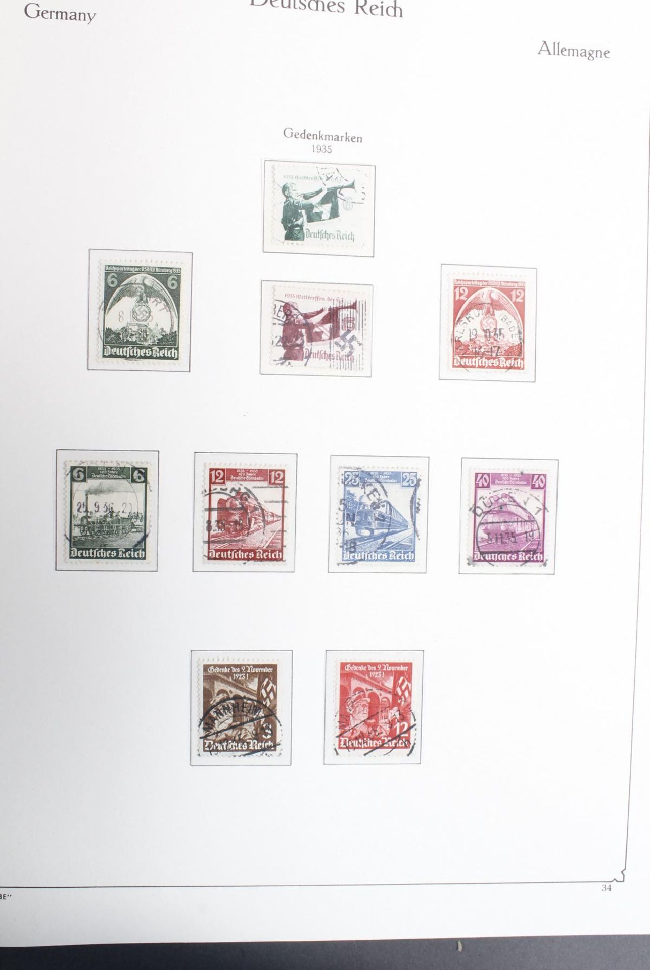 Sammlung Deutsches Reich 1872-1945 - Bild 30 aus 32