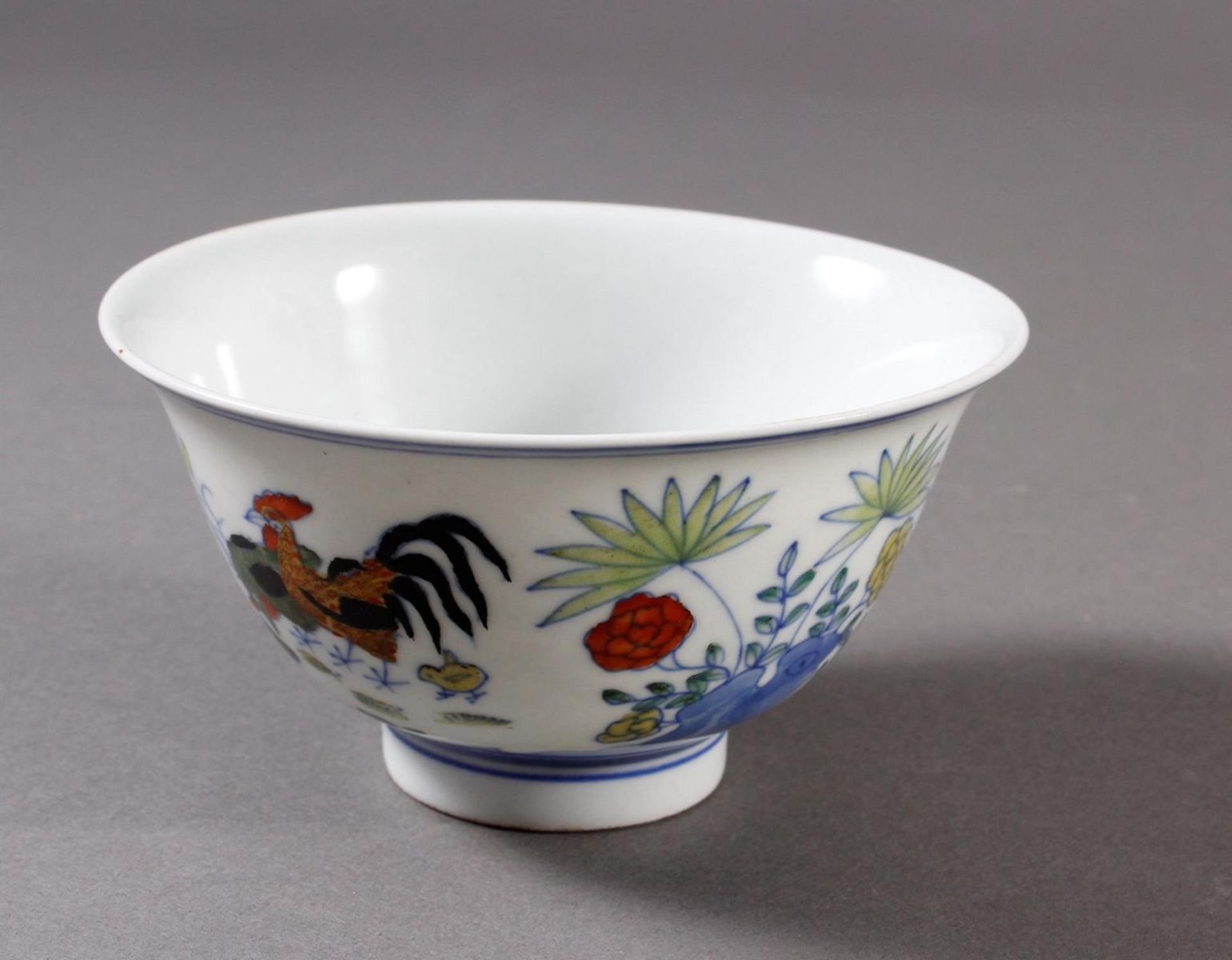 Porzellan Kumme, China, wohl 19. Jahrhundert